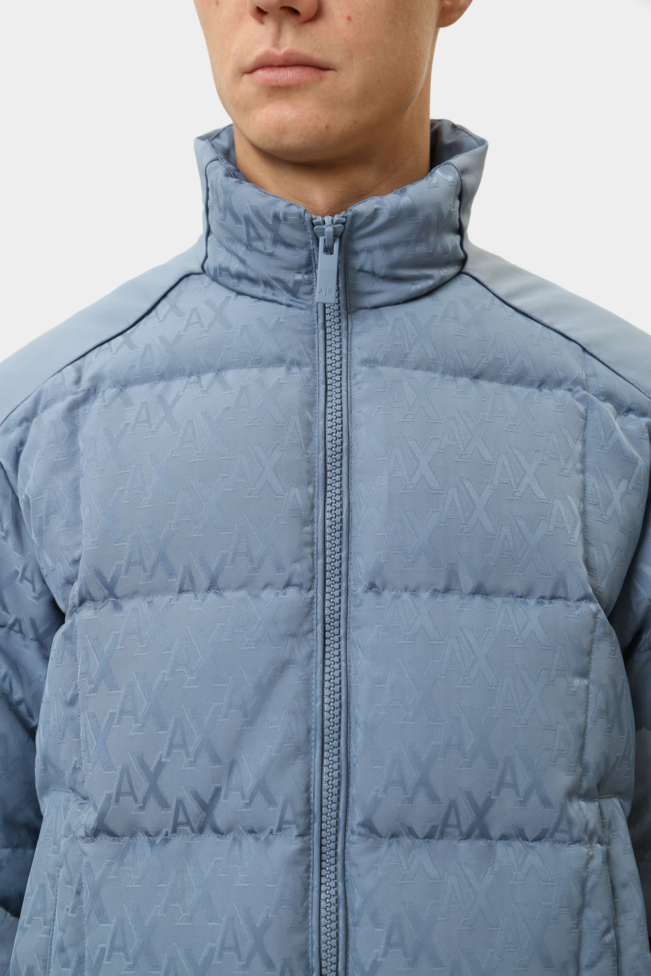 6DZBL2_ZN5GZ Куртка пуховая Armani Exchange Голубой