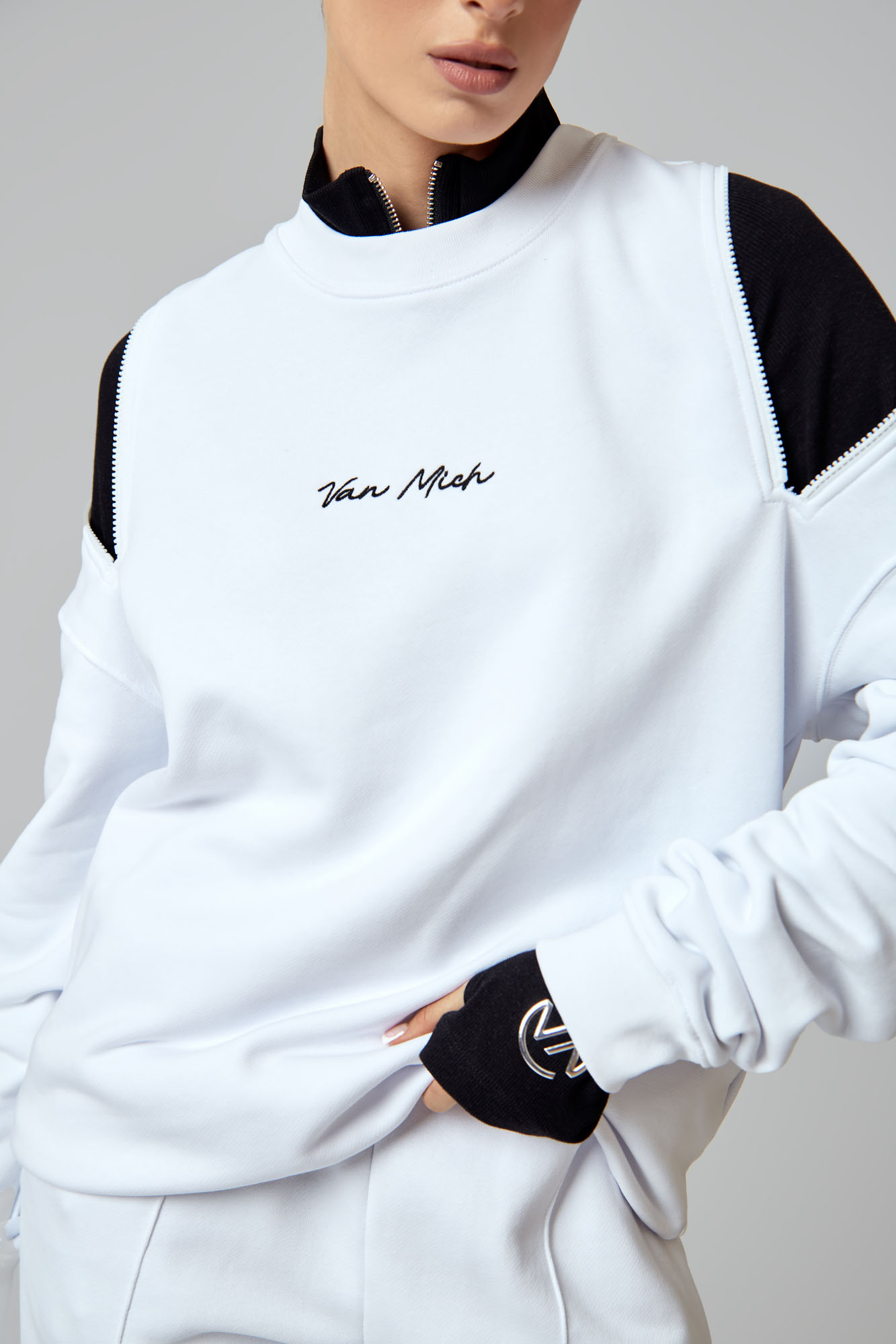 VW-FAT-20-301 свитшот van mich 