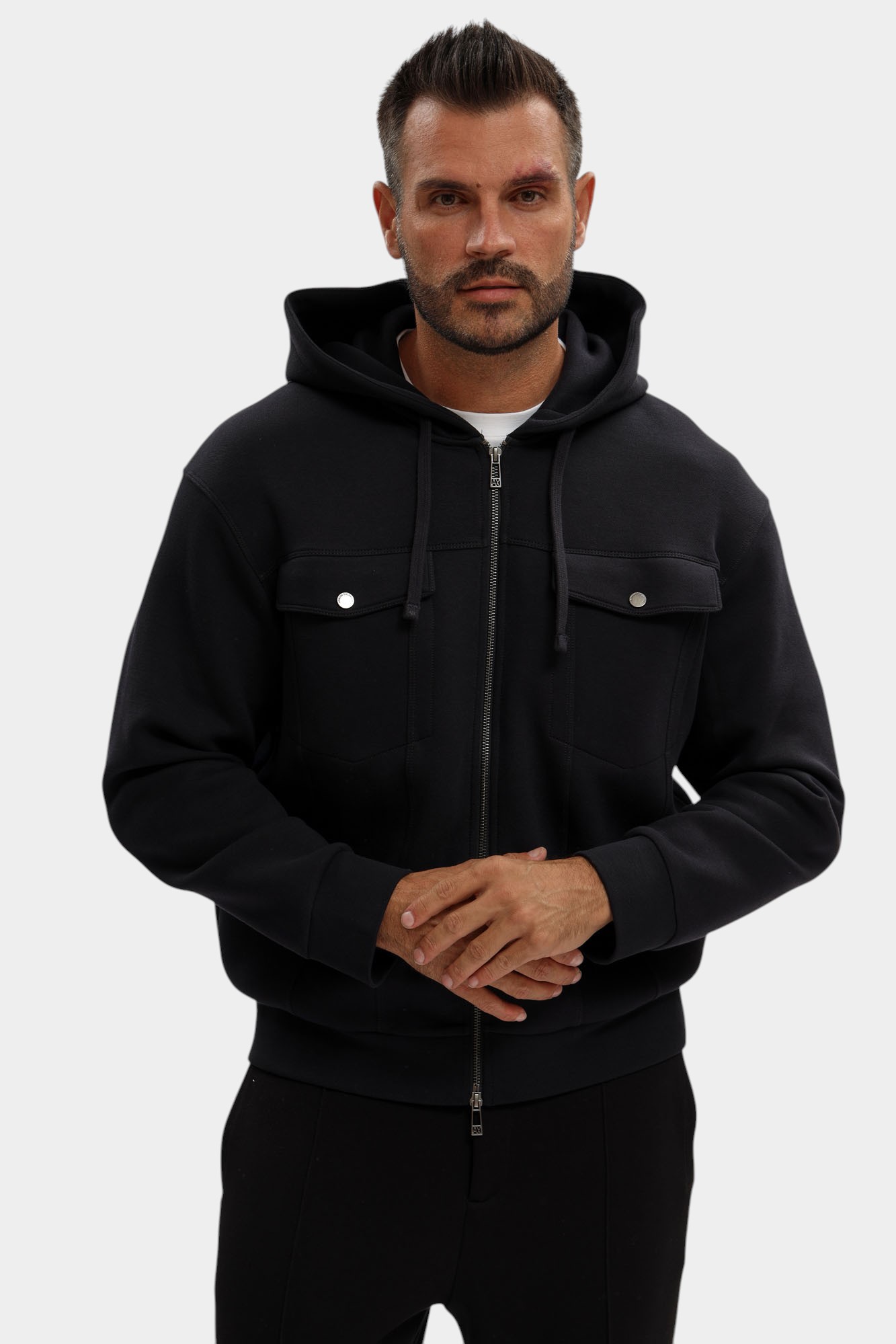 XM000967_AF16222 Толстовка с/к Armani Exchange Синий