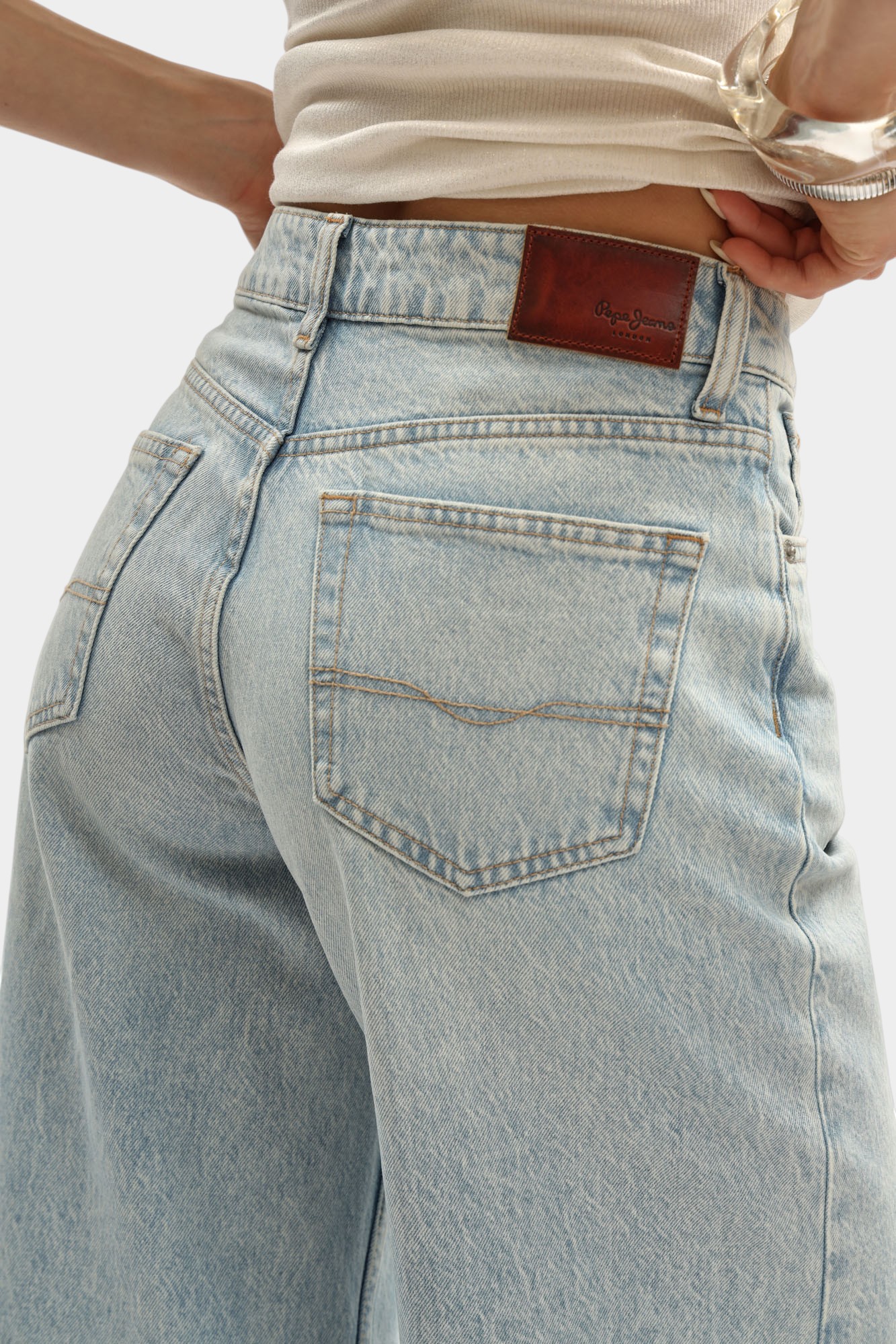 PL205081 брюки джинсовые pepe jeans 