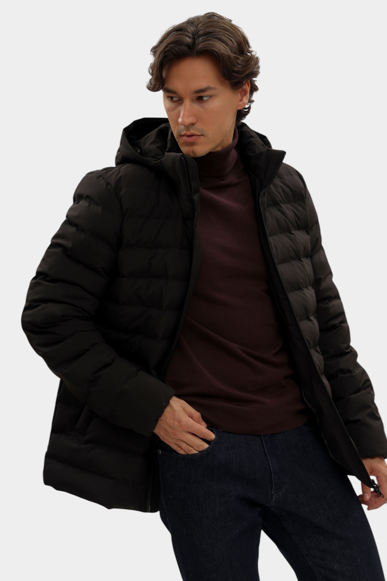 CR-2871F23 Пуховик Marc Cony Черный