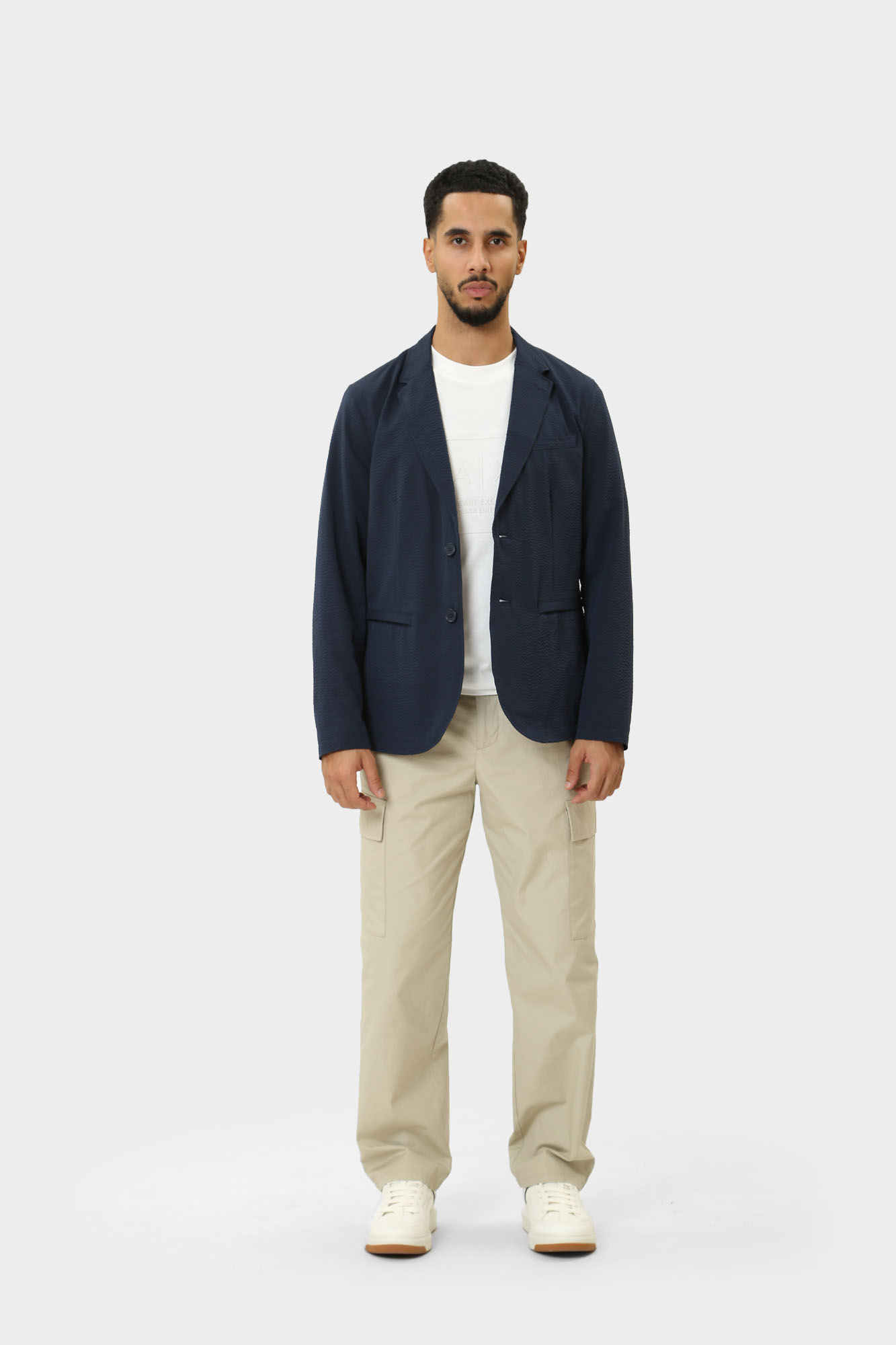 3DZG23_ZN1AZ_15BA Пиджак Armani Exchange Синий