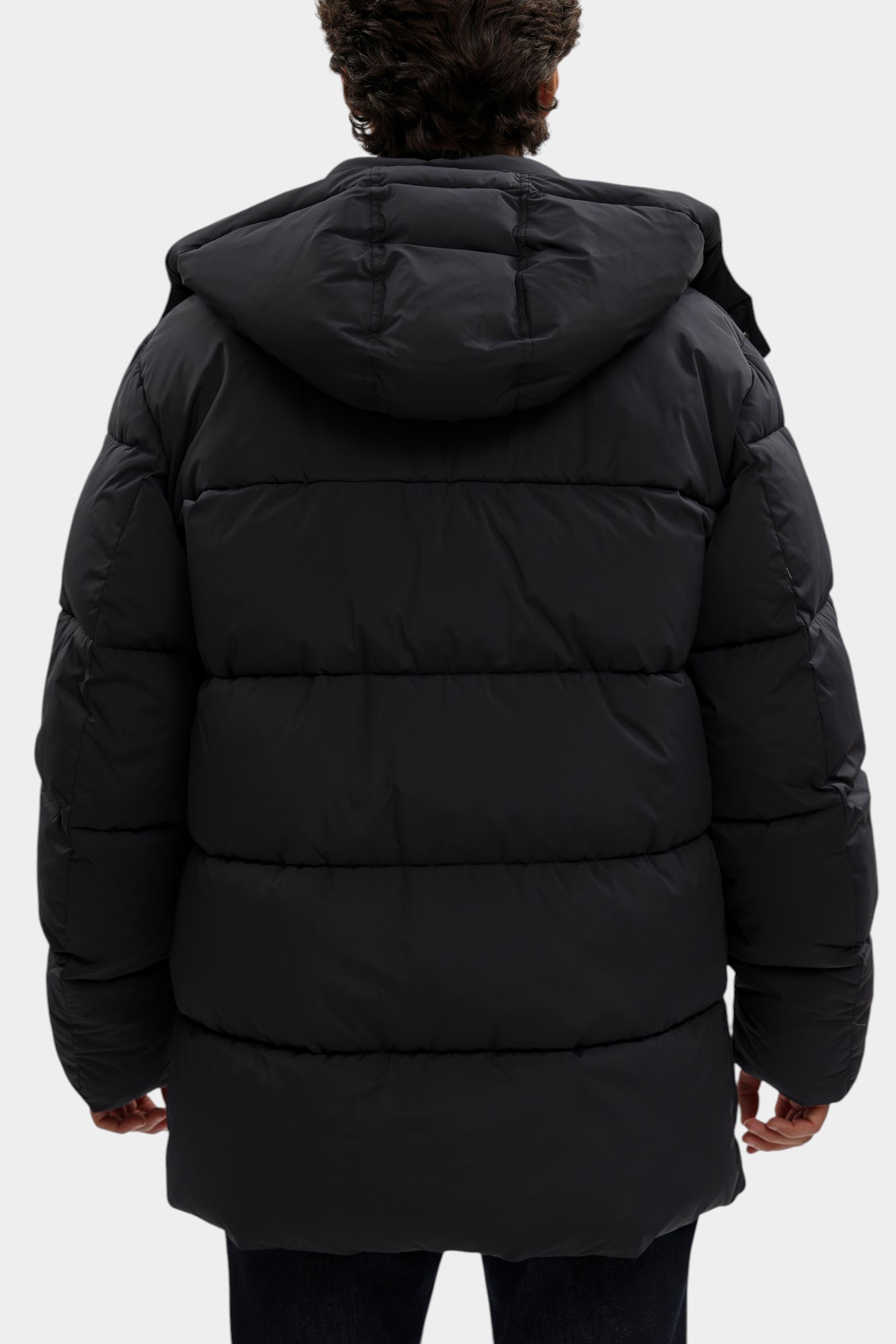 F008M000013N-MO805N12-08YT Пальто пуховое Trussardi Синий