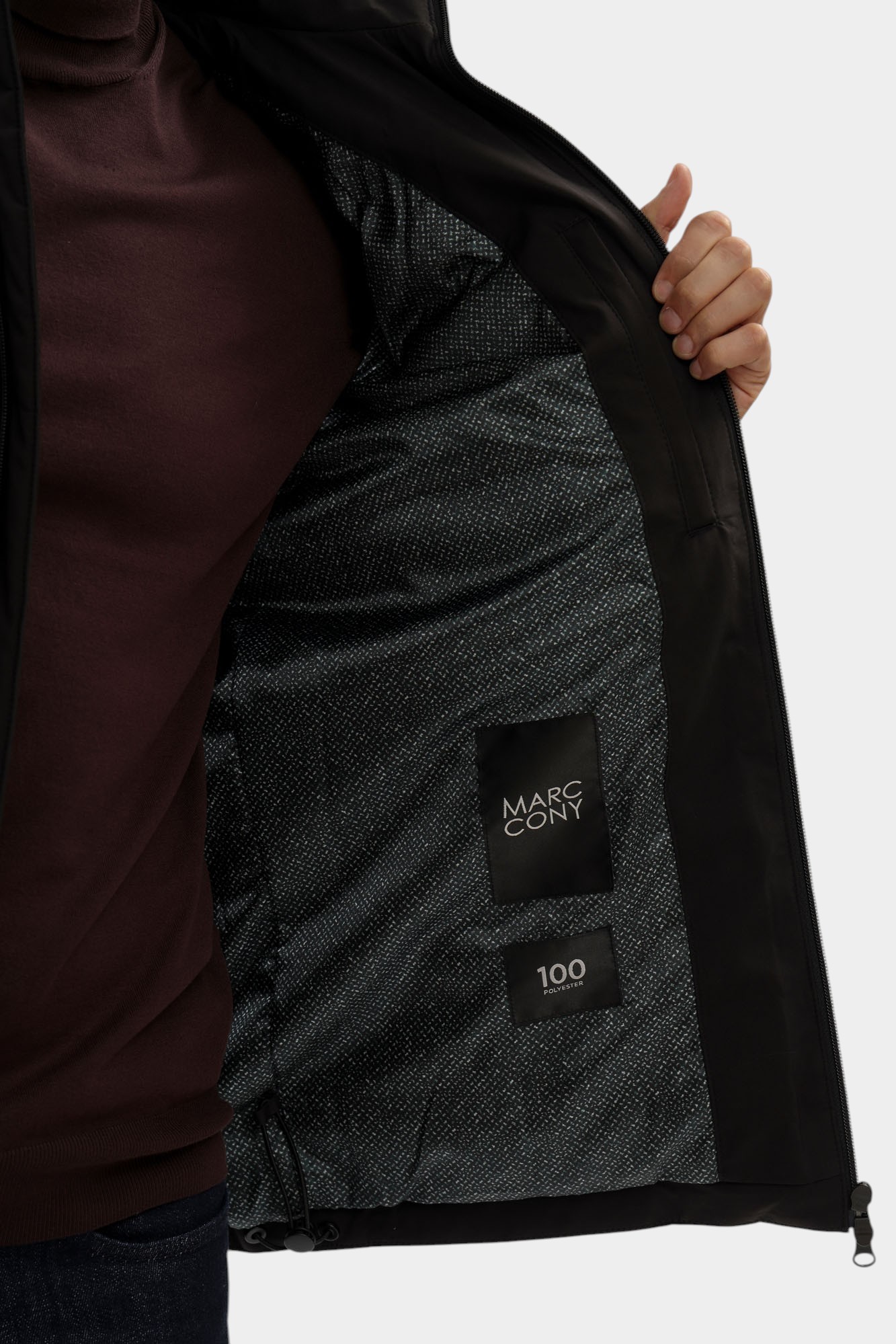 CR-2871F23 Пуховик Marc Cony Черный