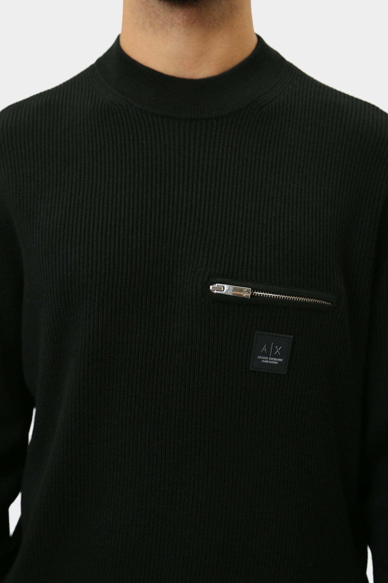 XM000029_AF10348 Джемпер Armani Exchange Черный