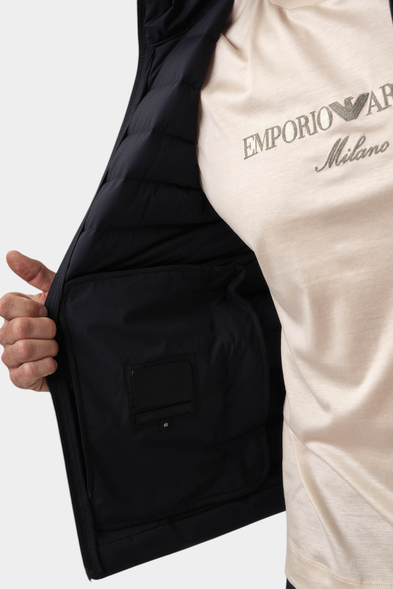 8N1BQ1_1NLRZ Жилет Emporio Armani Синий