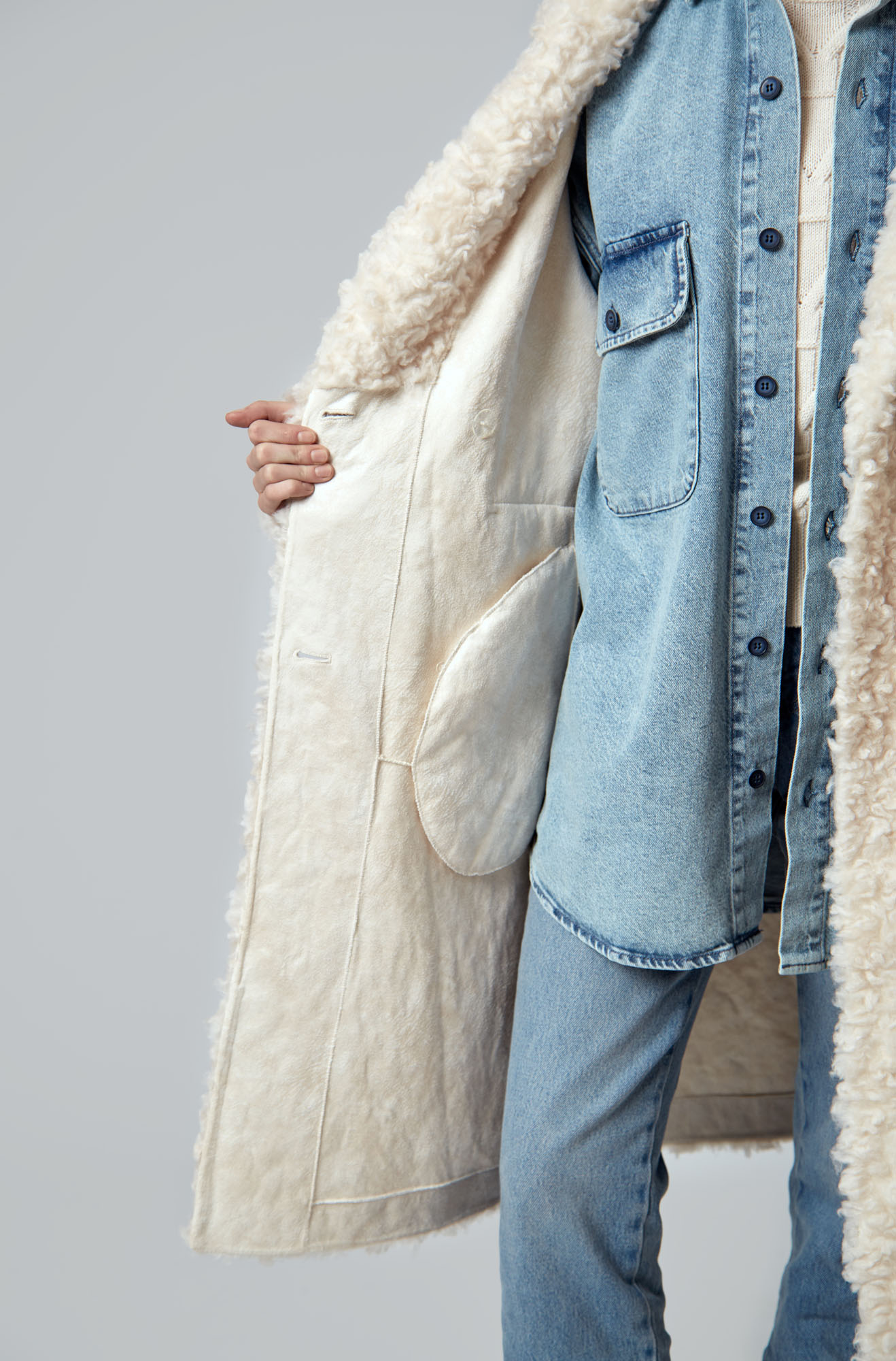 VW-PLO-1160 шуба van mich 