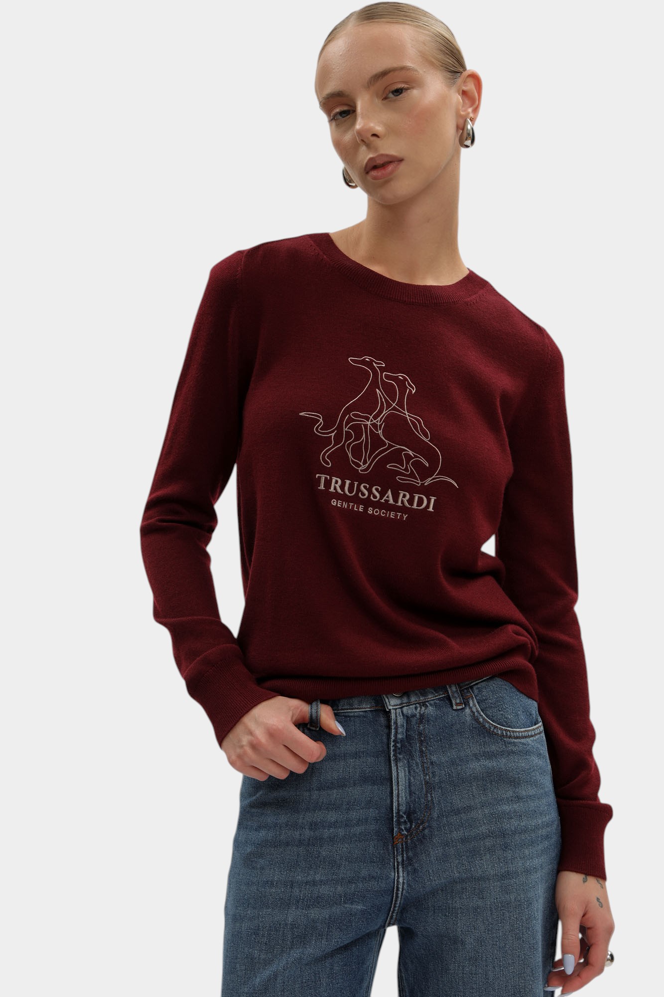 M0126001158N-WK609K03-318M джемпер trussardi