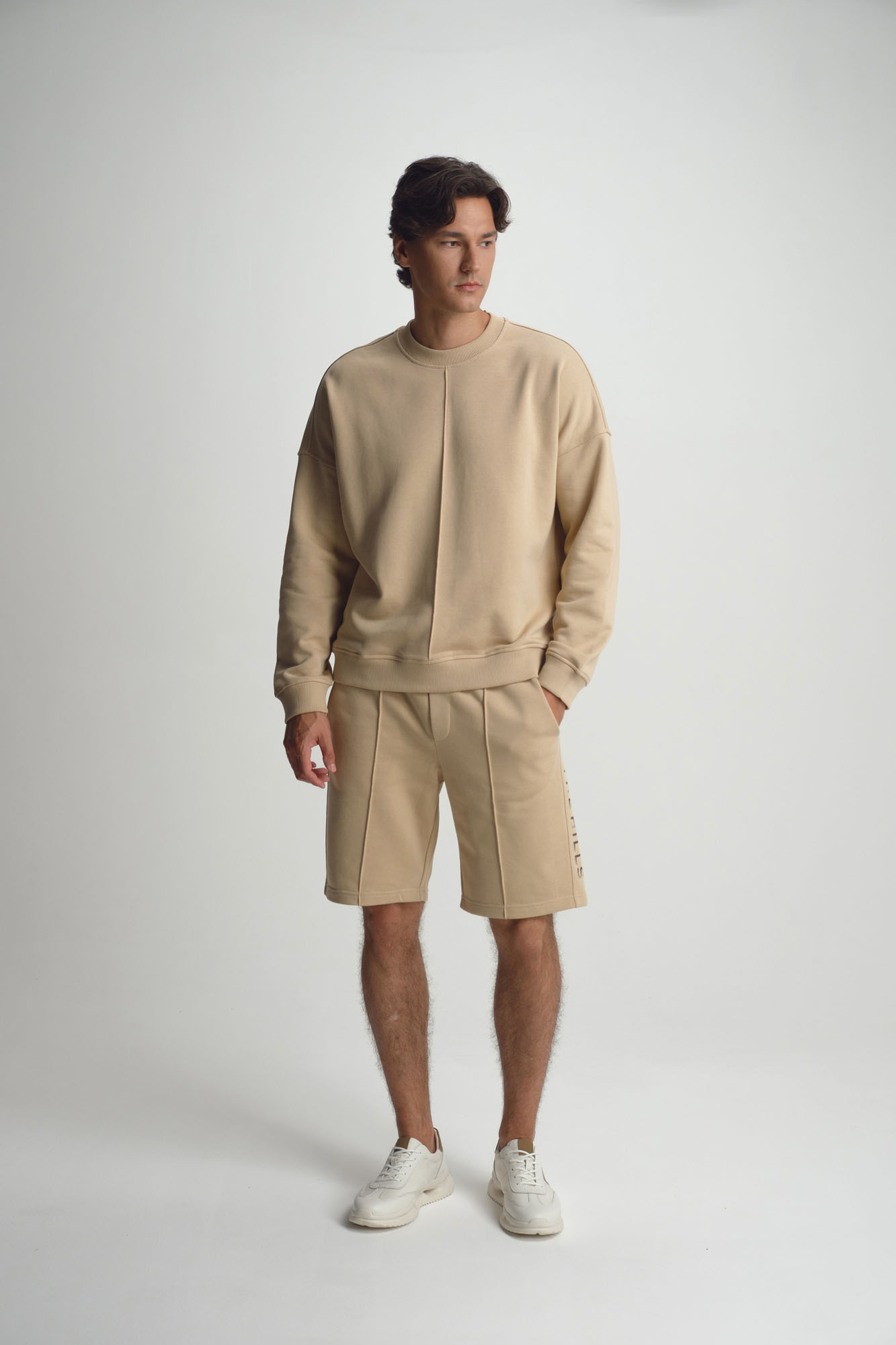 M-252-P-20-0702 Свитшот The Hills Бежевый