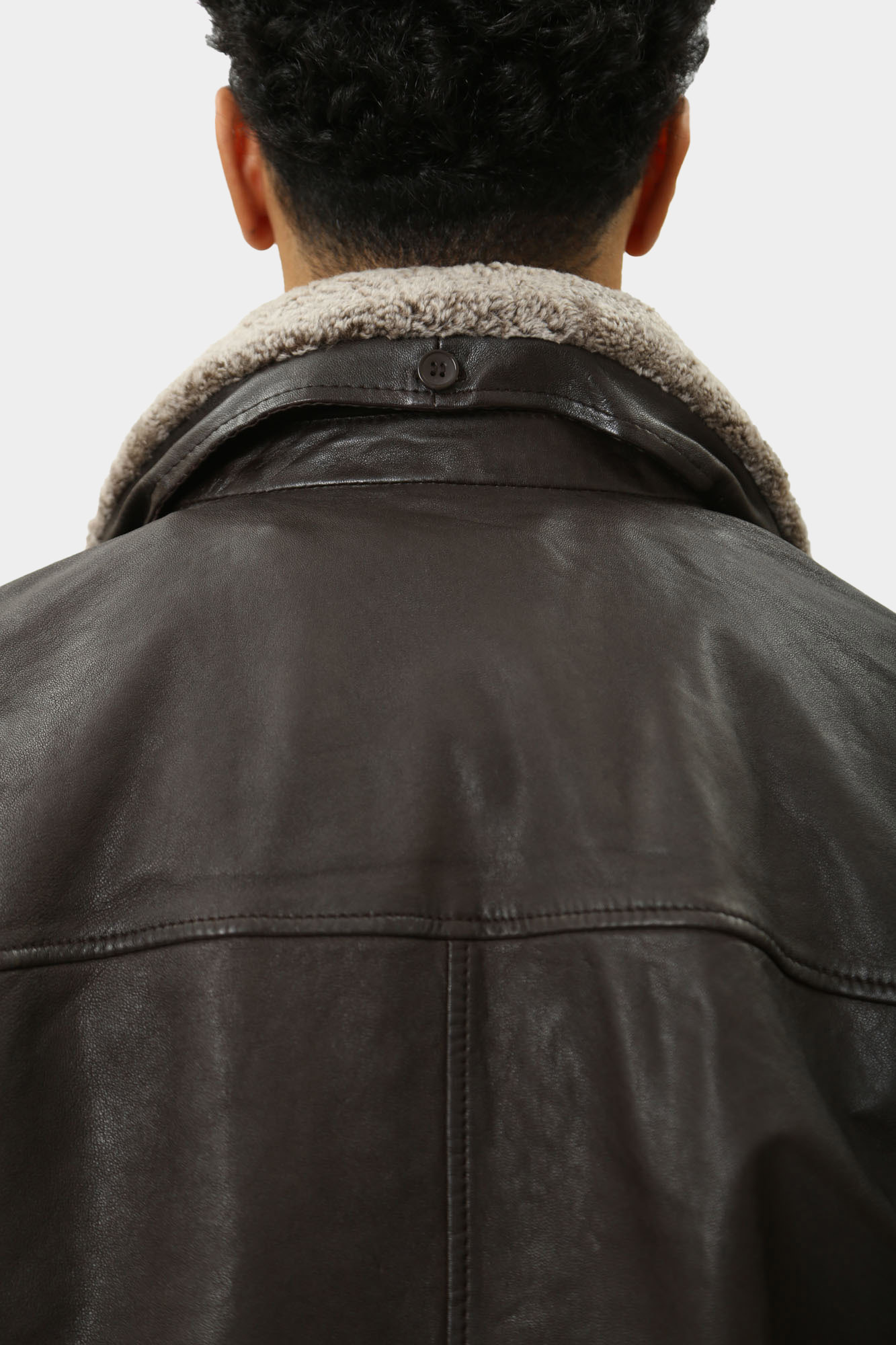 MU-M242-215 Куртка кожаная Mustang Коричневый