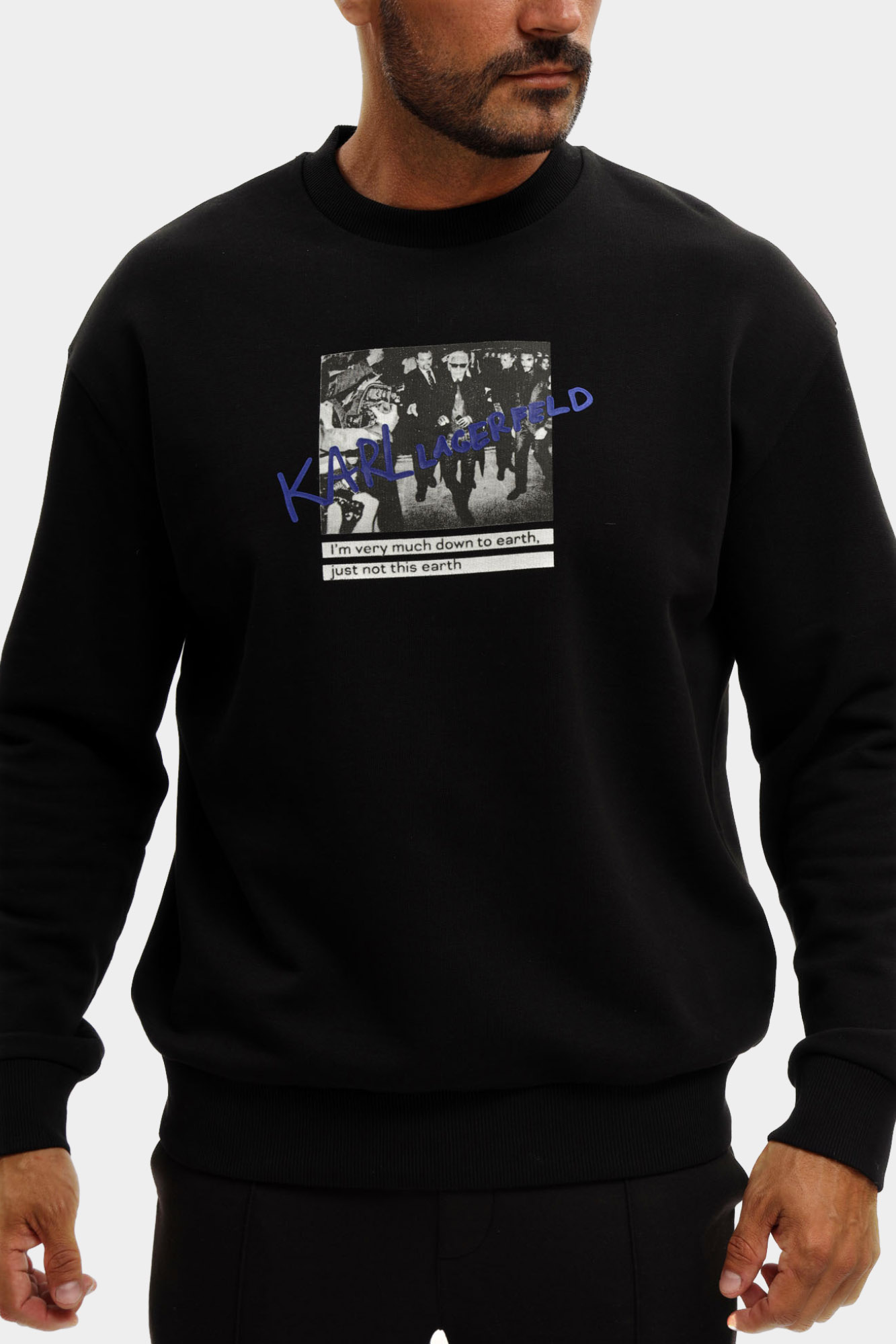 553904_705110 Свитшот Karl Lagerfeld Черный