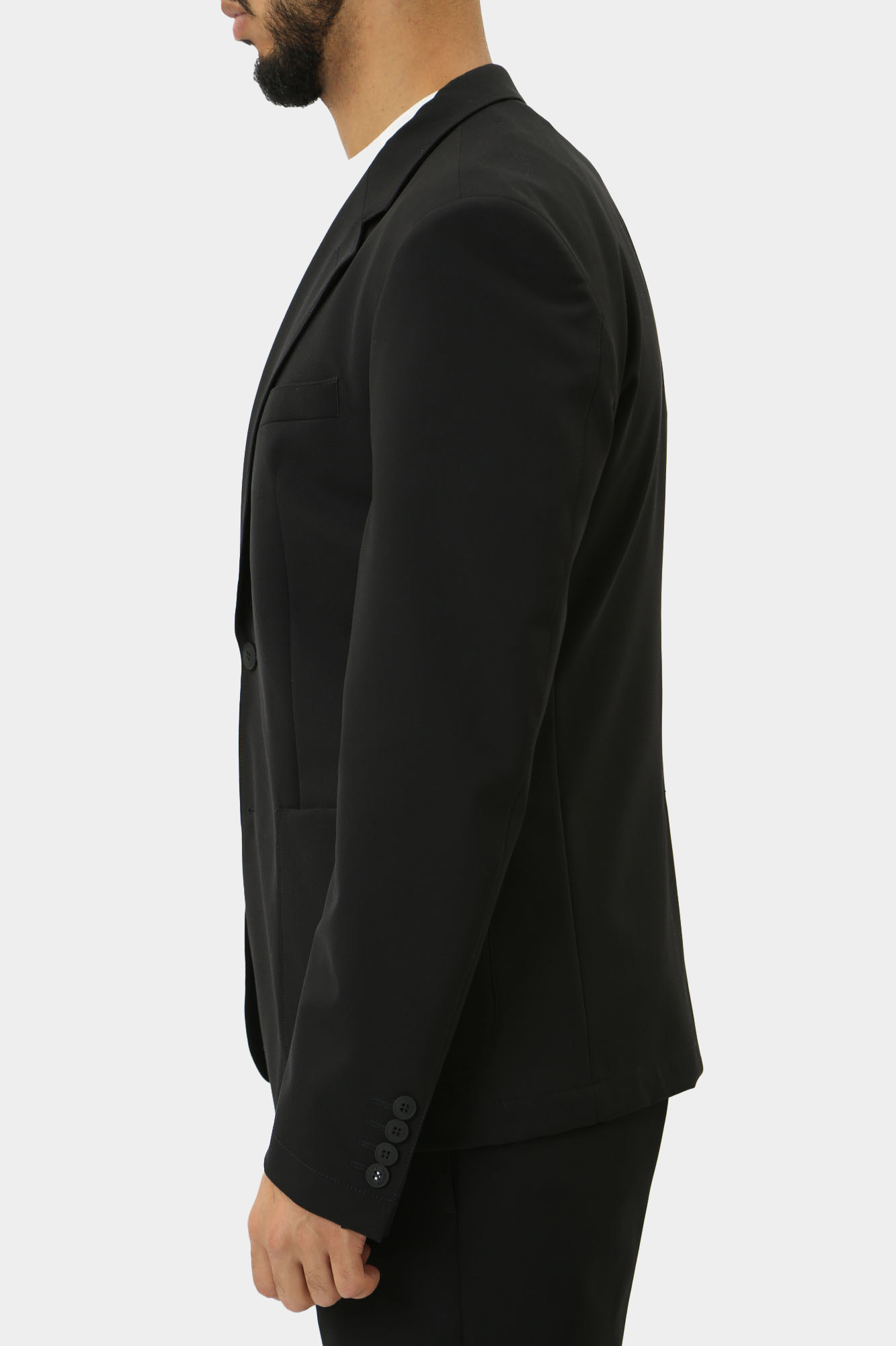 30043535_10018561 Пиджак классический Strellson Черный