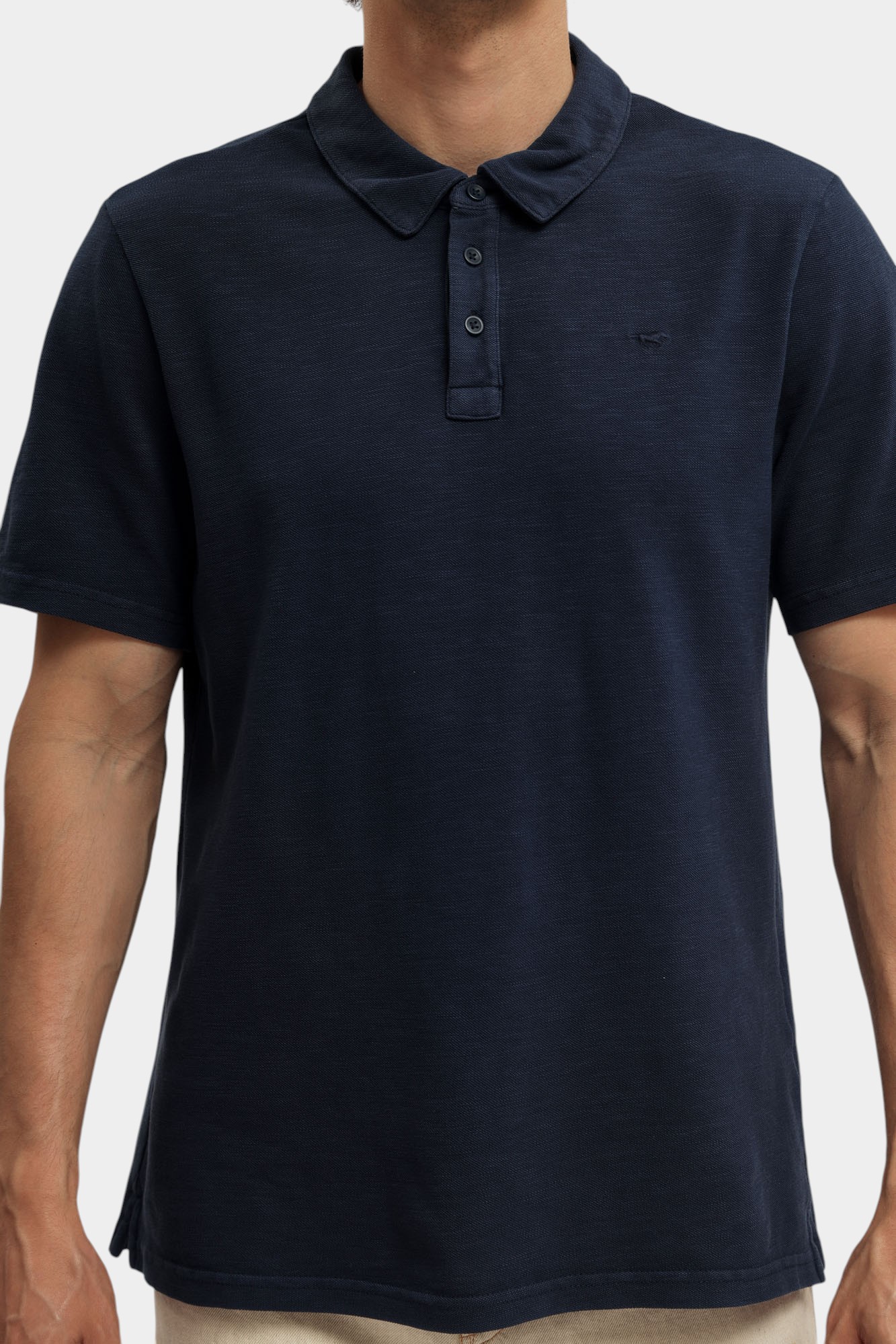 1016505 Поло Mustang Синий