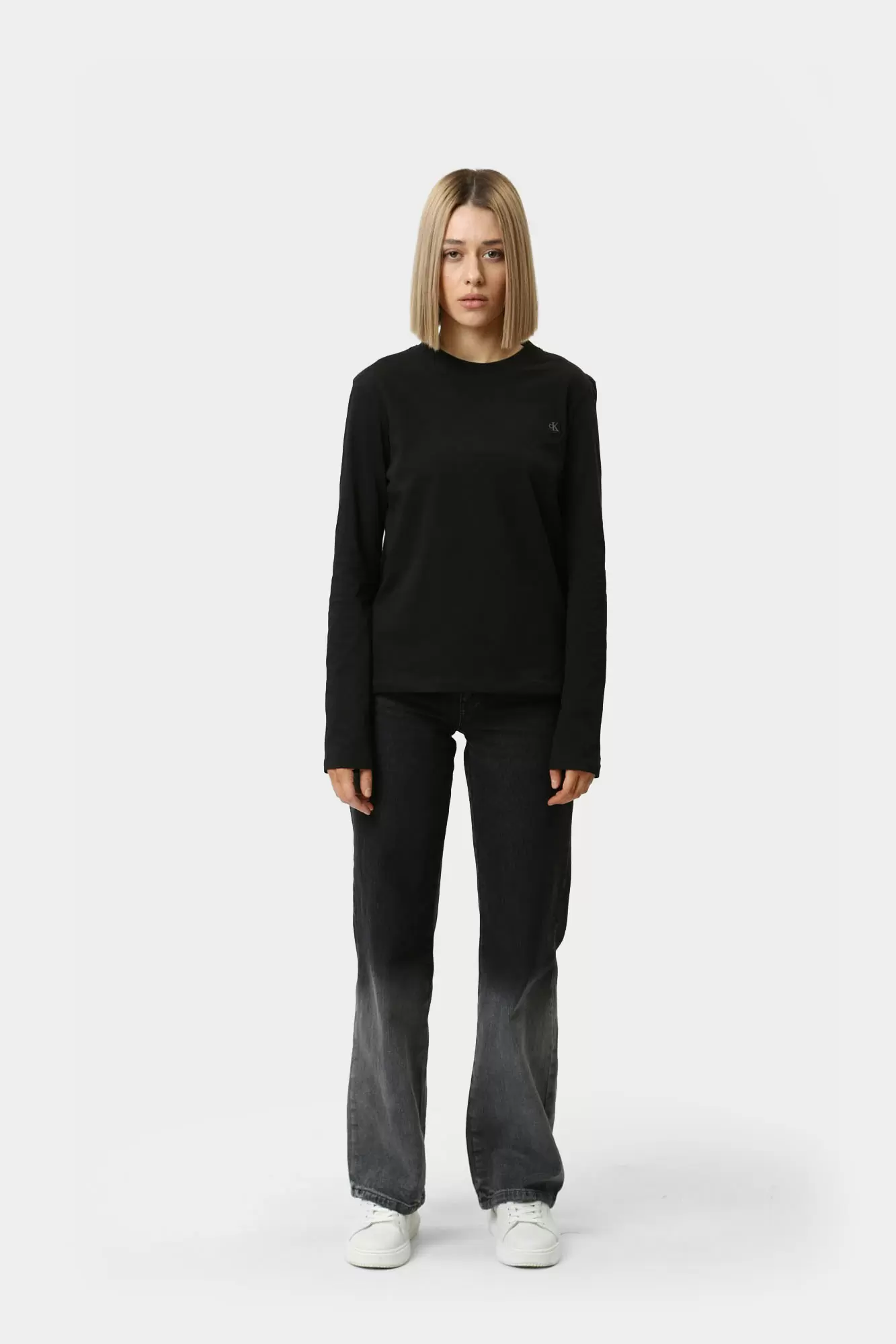 J20J224549 футболка д/р calvin klein jeans