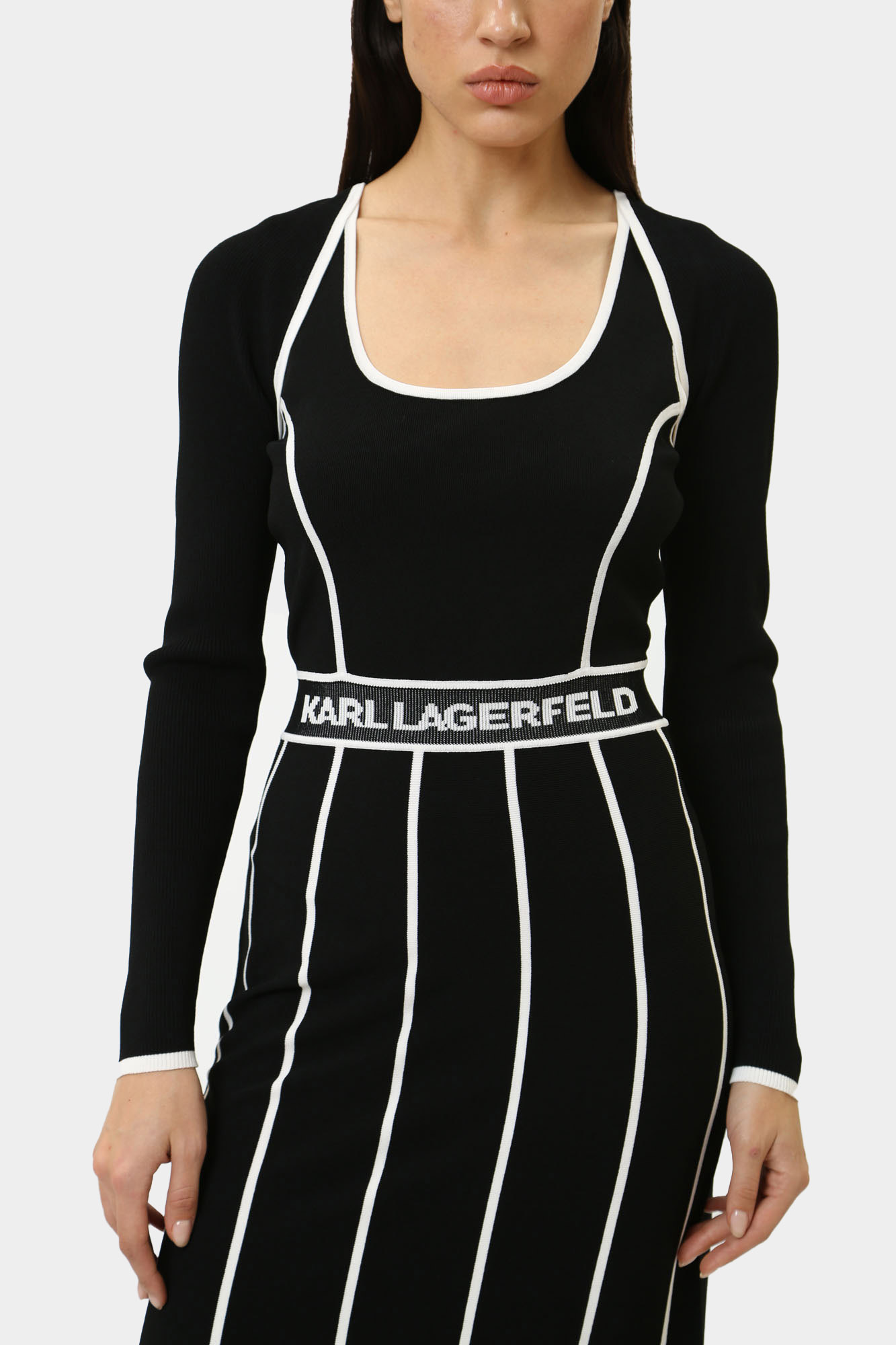 245W1330 платье д/р karl lagerfeld