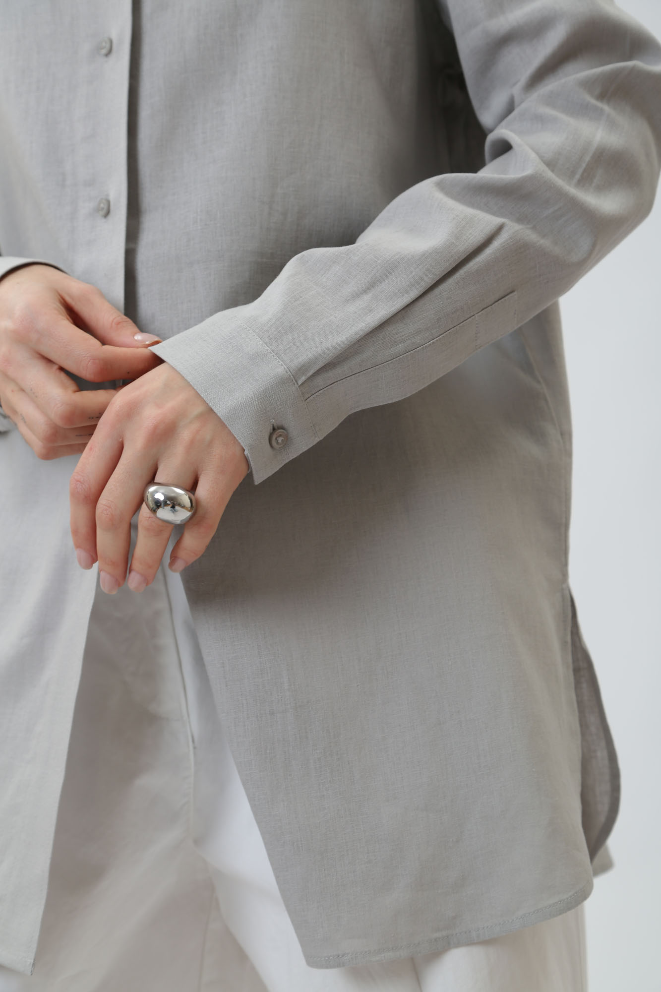 3DYC08_YN3RZ рубашка д/р льняная armani exchange 