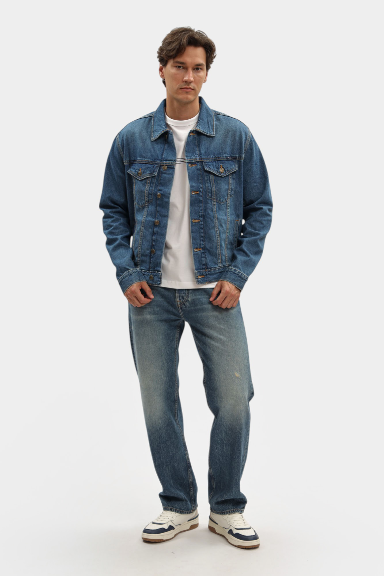 PM4027154A0 Куртка джинсовая Pepe Jeans Синий