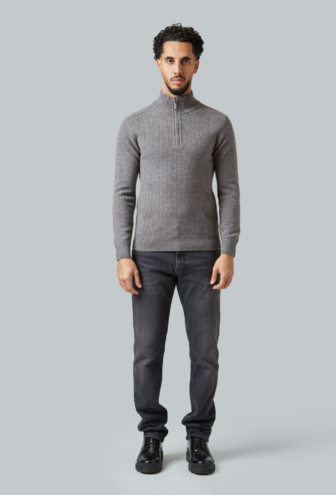 VM-CHE-8308 Джемпер Van Mich Серый