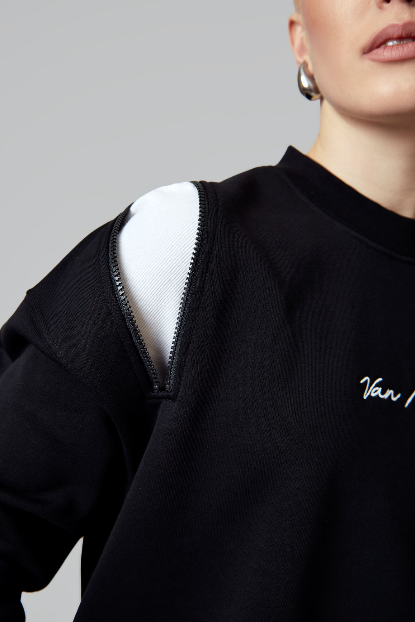 VW-FAT-20-301 свитшот van mich 