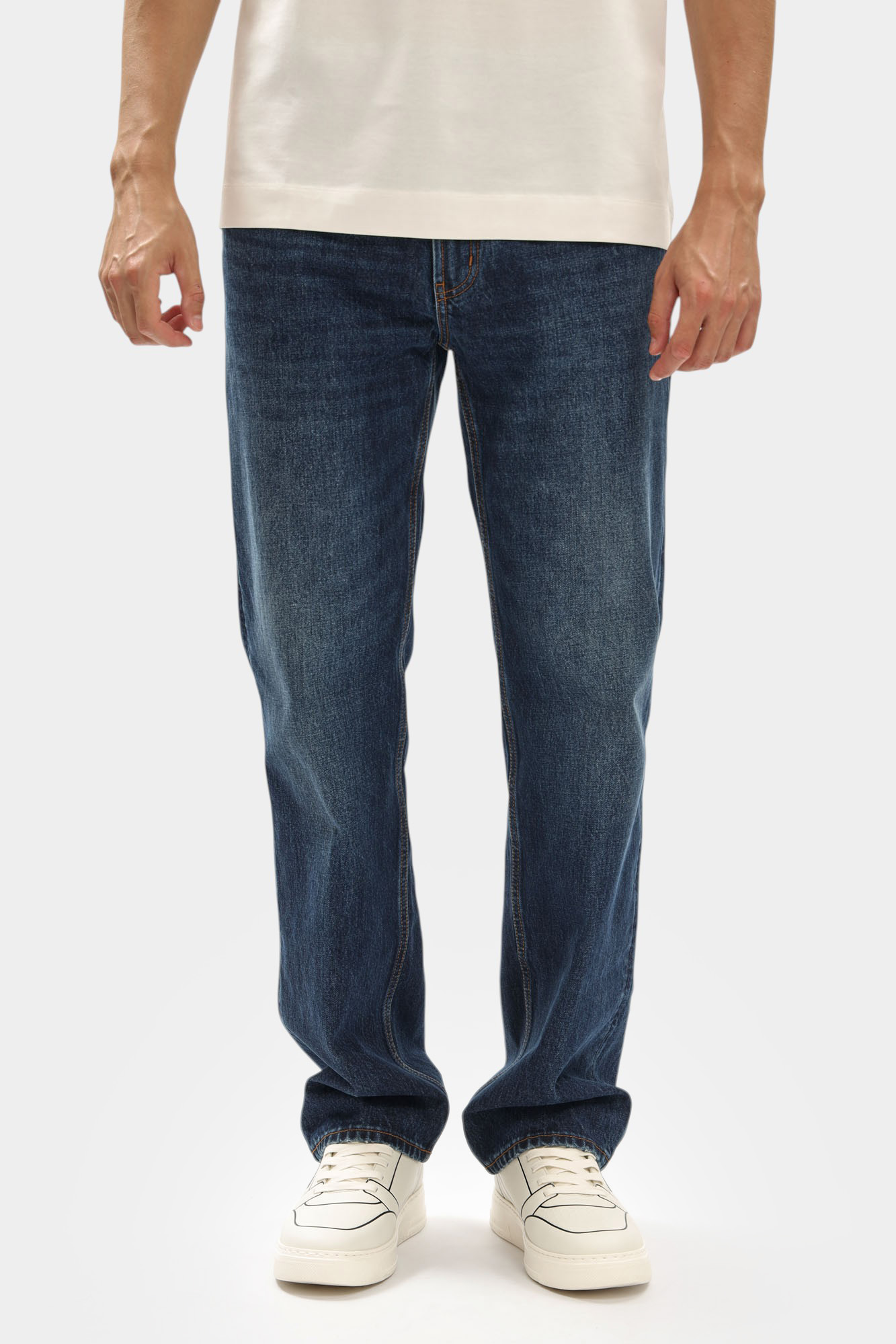 EM000763_ AF1780 Джинсы Emporio Armani Голубой