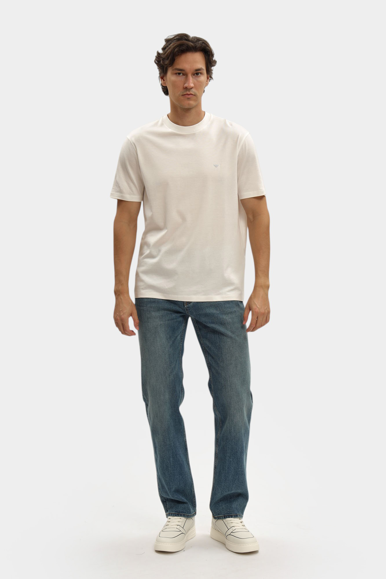 EM000763_ AF1748 Джинсы Emporio Armani Голубой