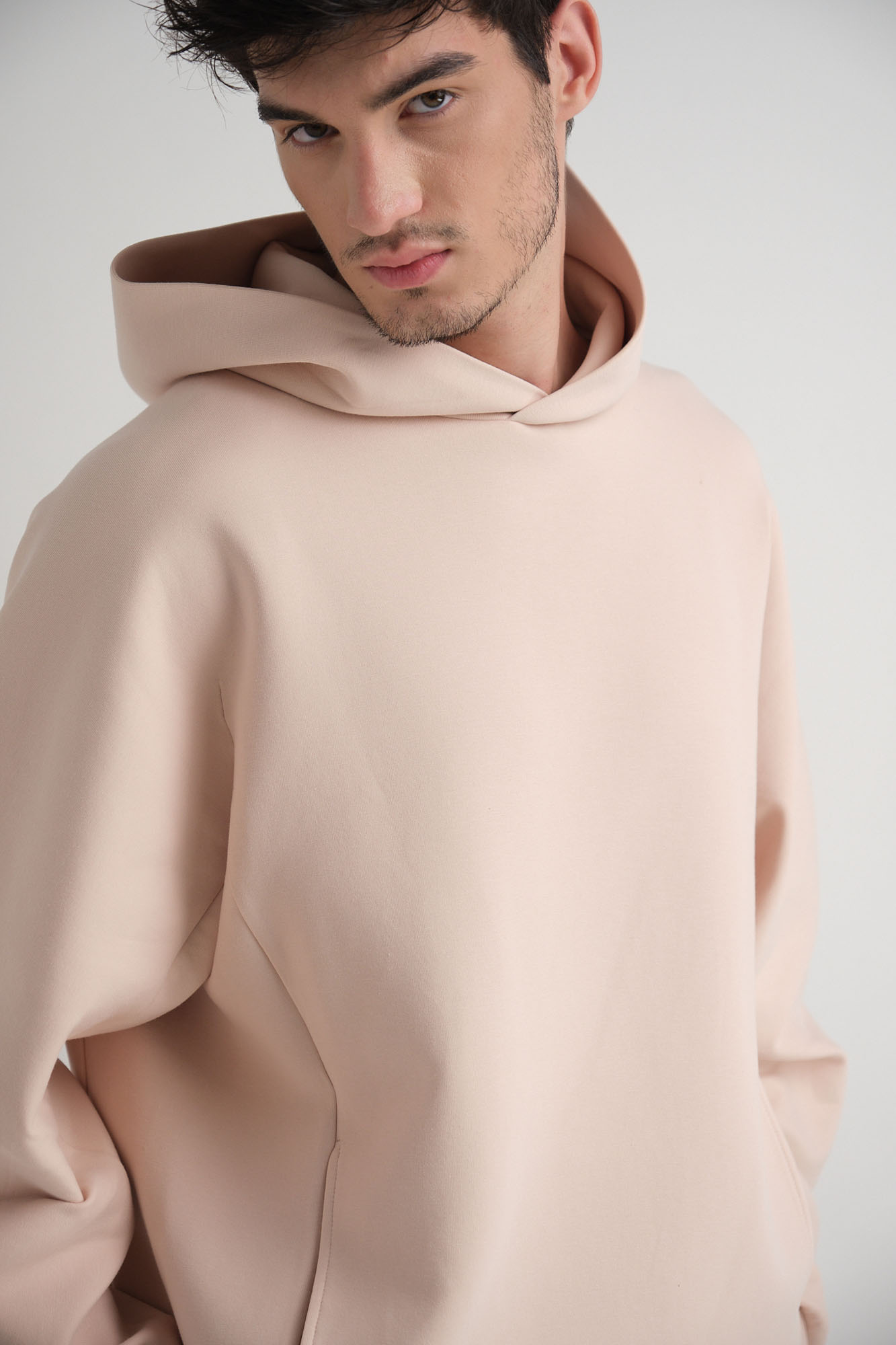 M-242-THT-56-0062 Худи The Hills Бежевый