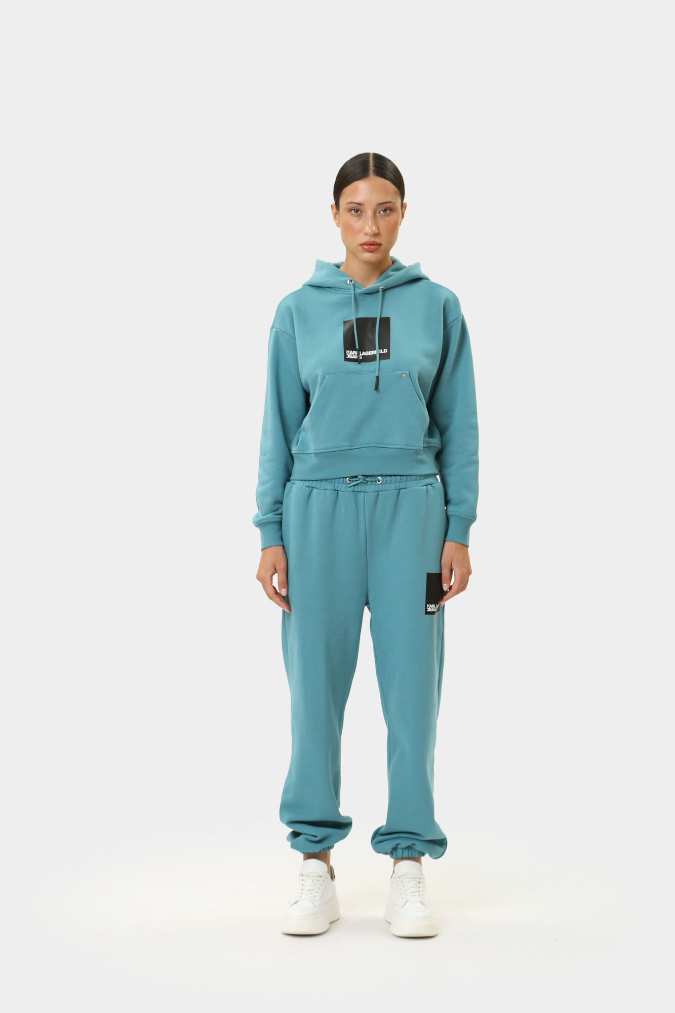 245J1000 брюки спортивные karl lagerfeld jeans 