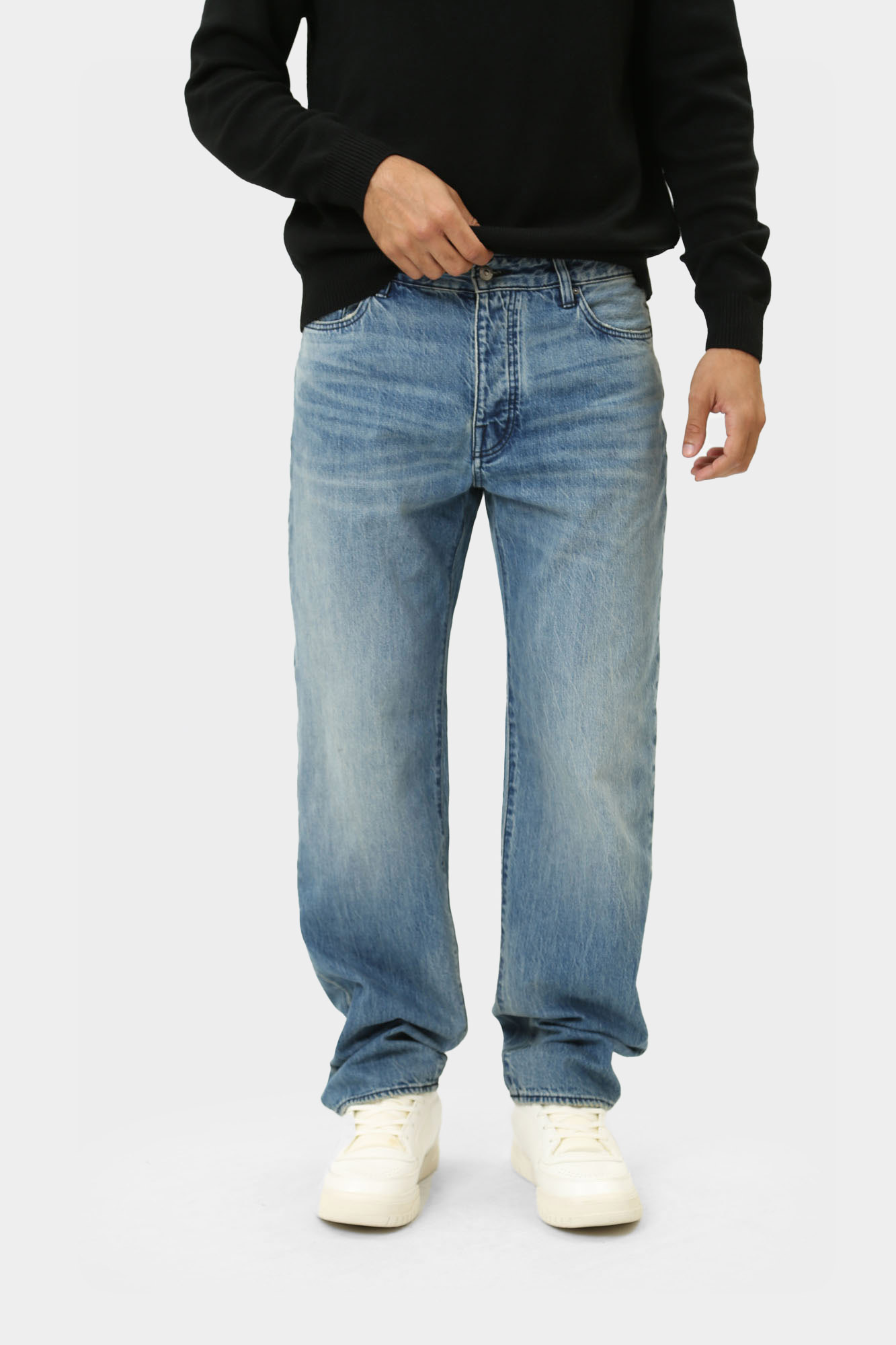 6DZJ88_Z1ZVZ Брюки джинсовые Armani Exchange Синий