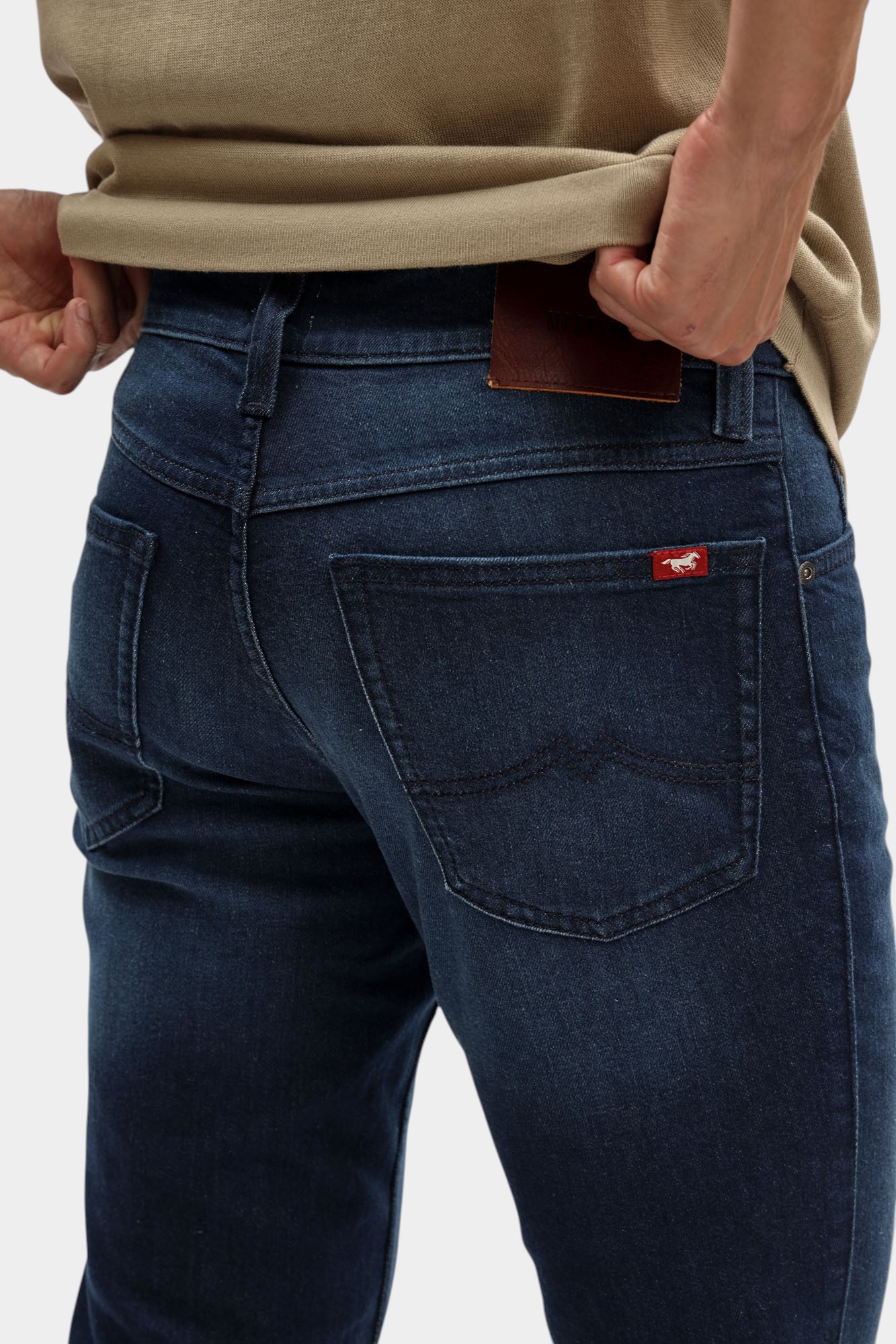 1016439-500 Джинсы Mustang Синий