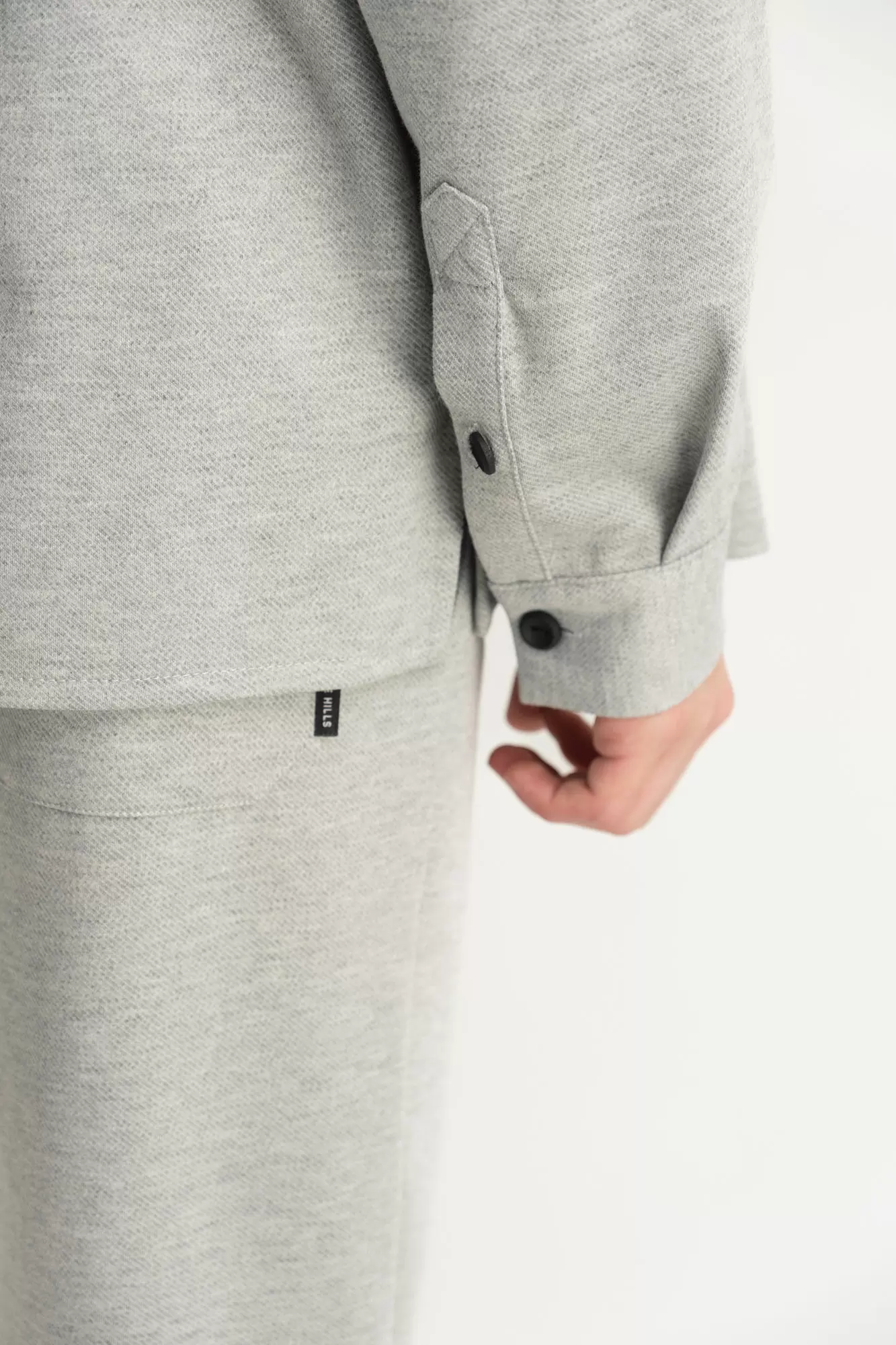 M-242-TH-56-0055 Рубашка д/р The Hills Серый