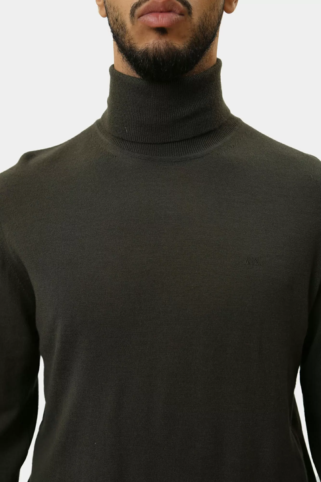 8NZM3C_ZM8AZ Водолазка Armani Exchange Черный