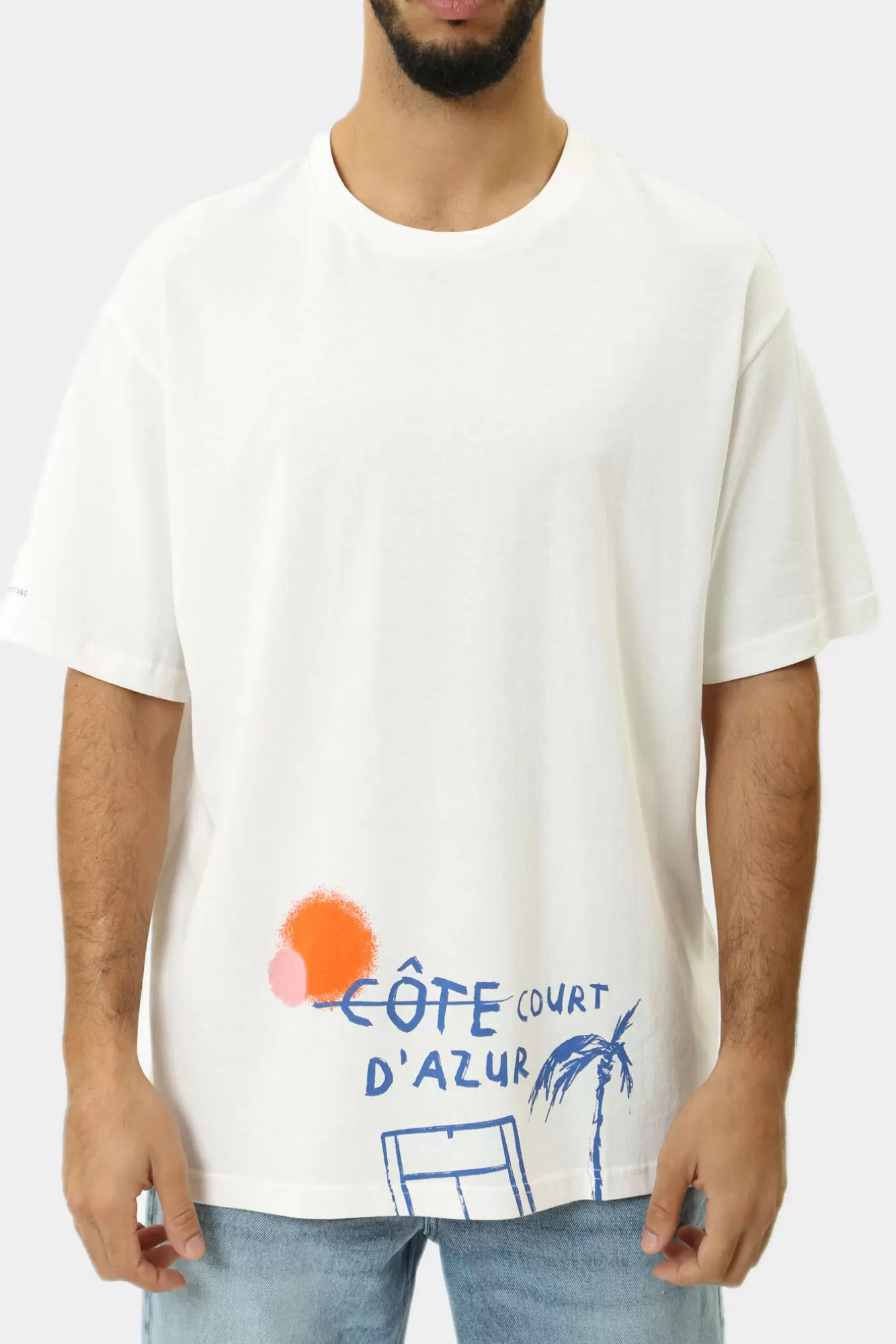 1015265 Футболка Mustang Белый