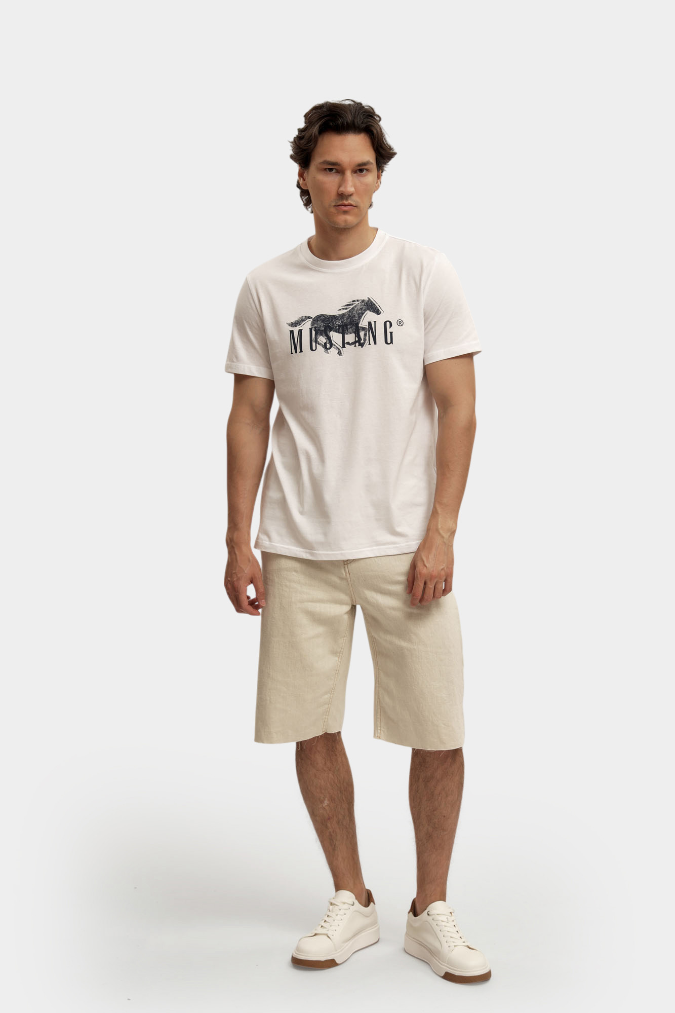 1016492 Футболка Mustang Белый