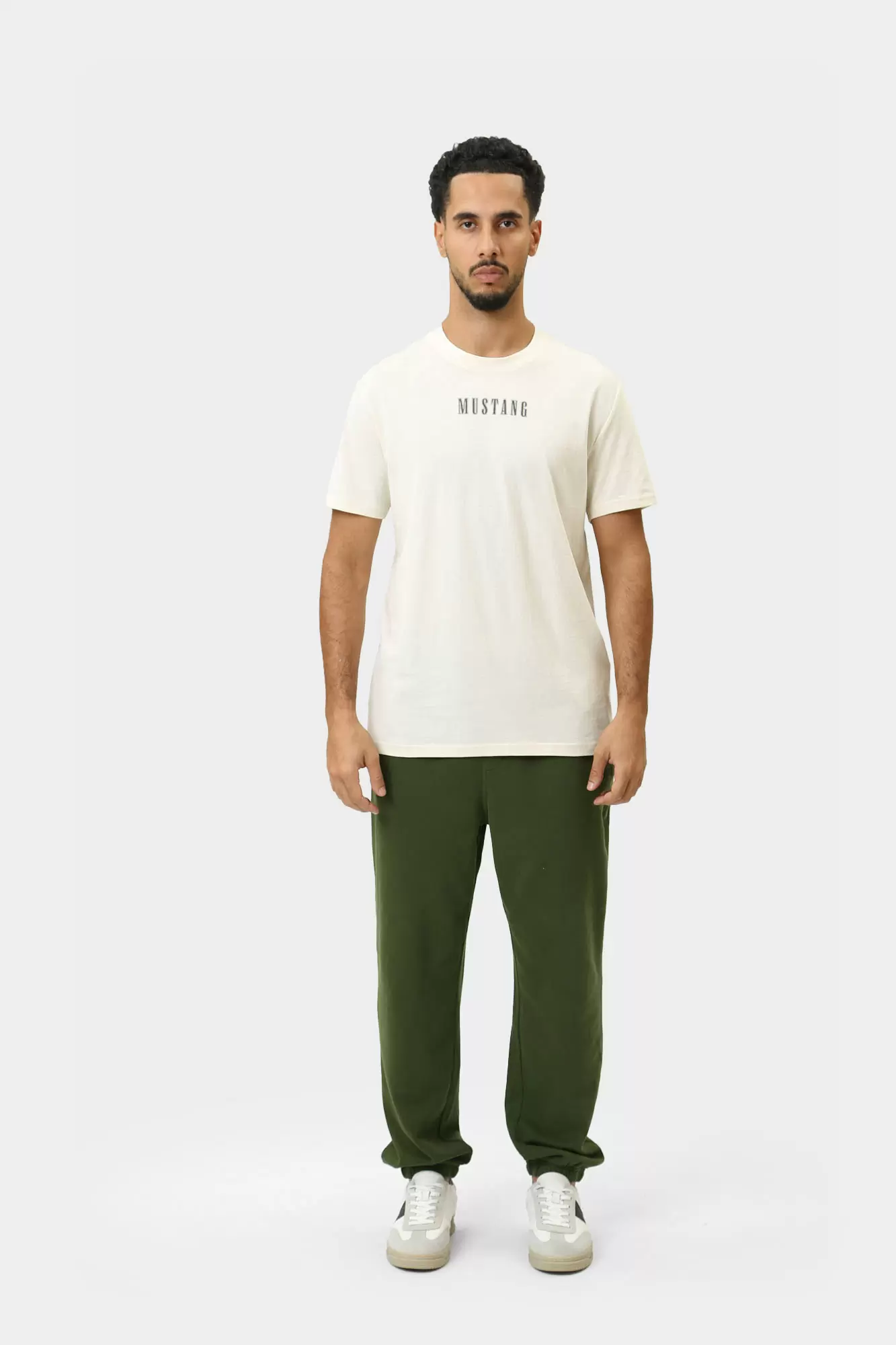 1015689 Брюки трикотажные Mustang Зеленый