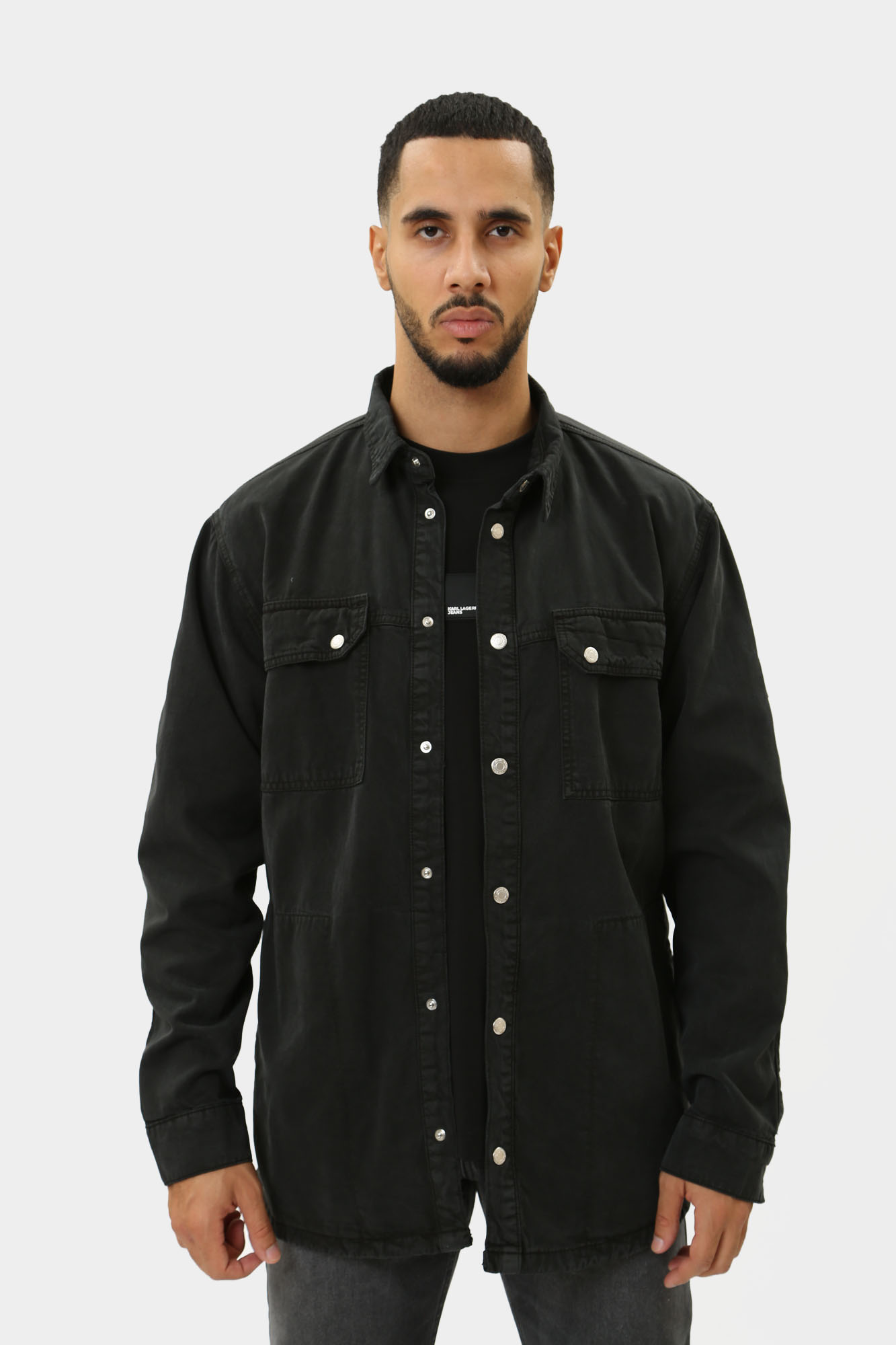 245D1403 Куртка Karl Lagerfeld Jeans Черный