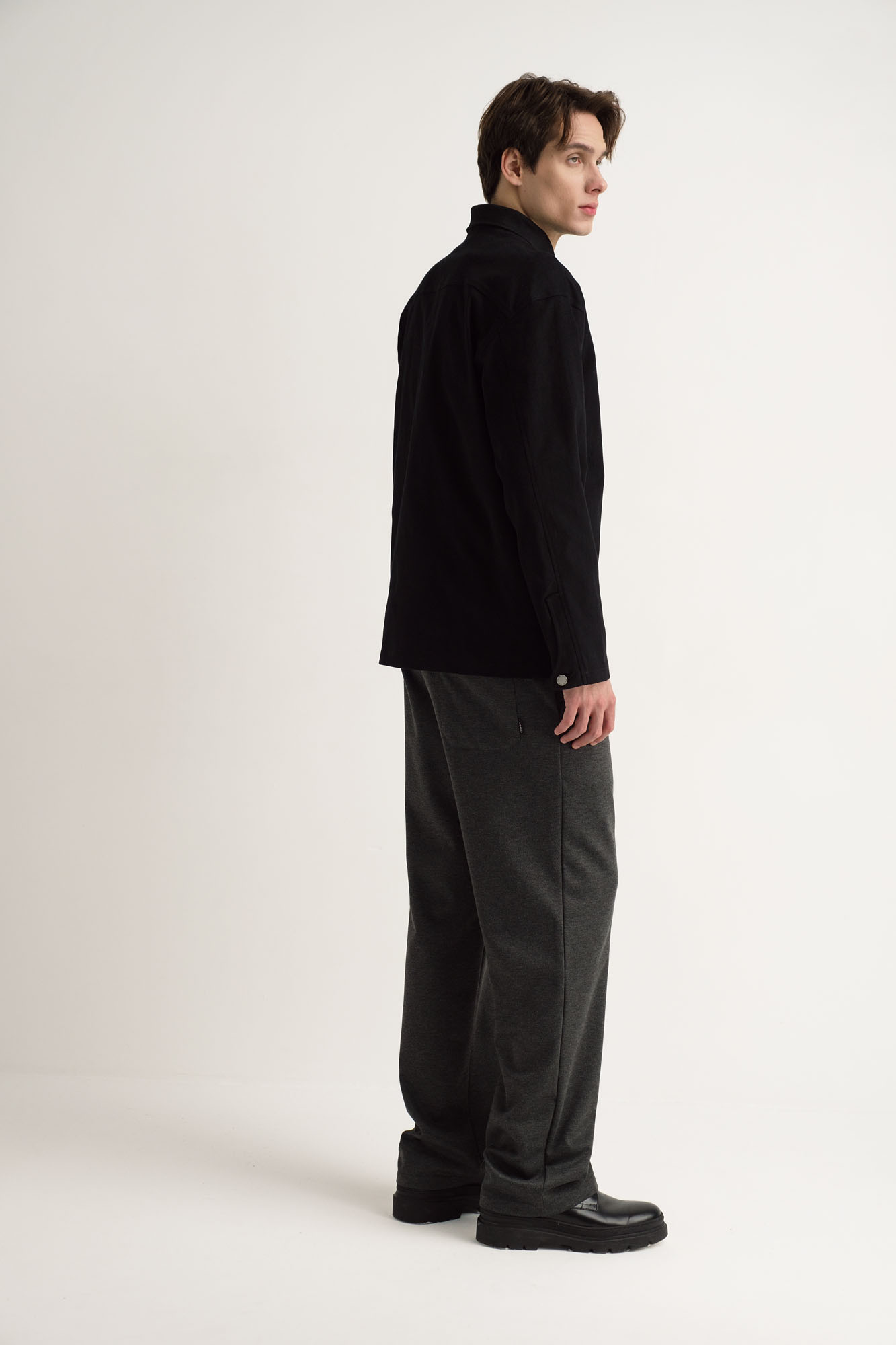 M-242-TH-56-0075 Рубашка д/р The Hills Черный