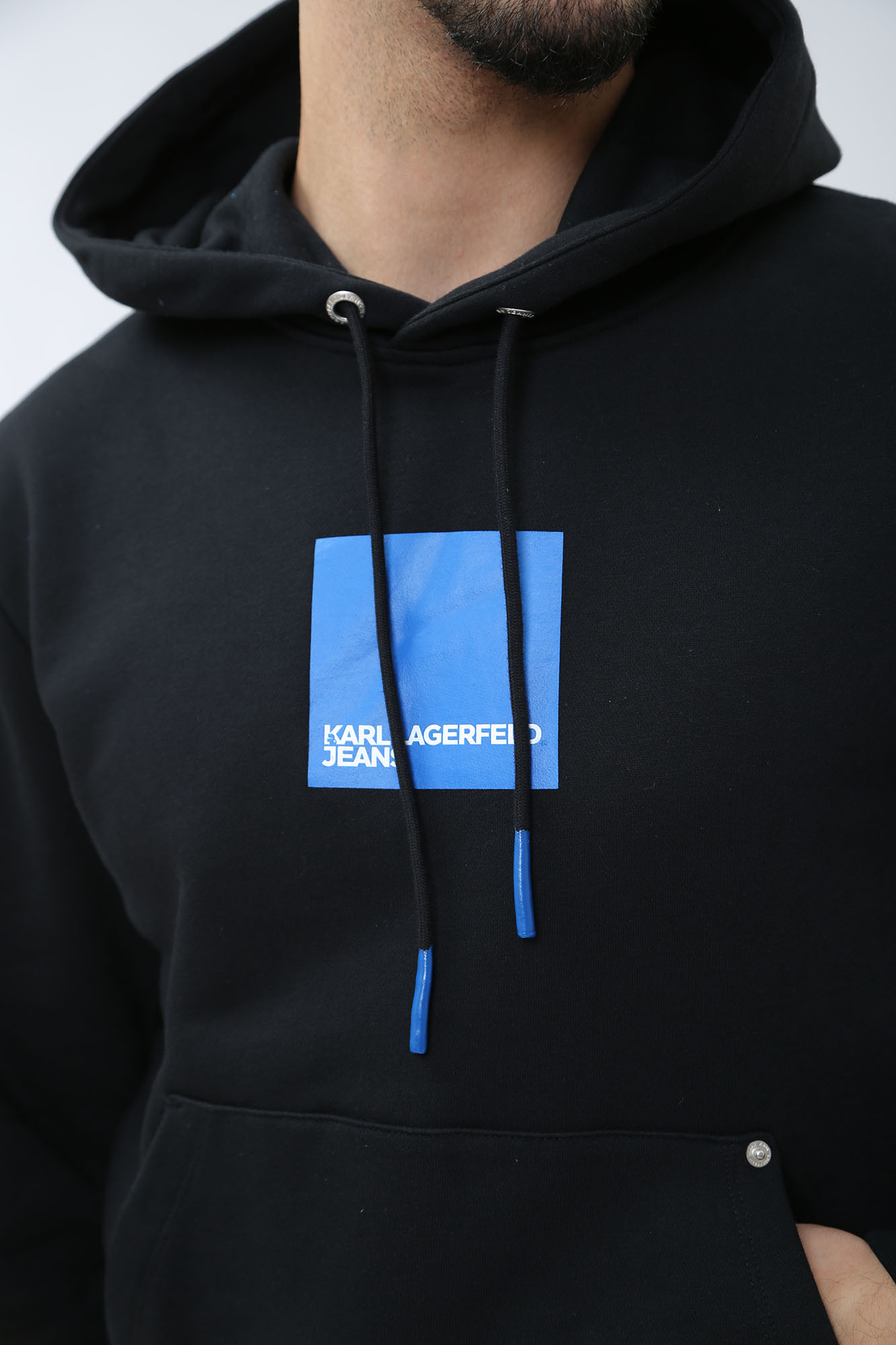 240D1809 Худи Karl Lagerfeld Jeans Черный