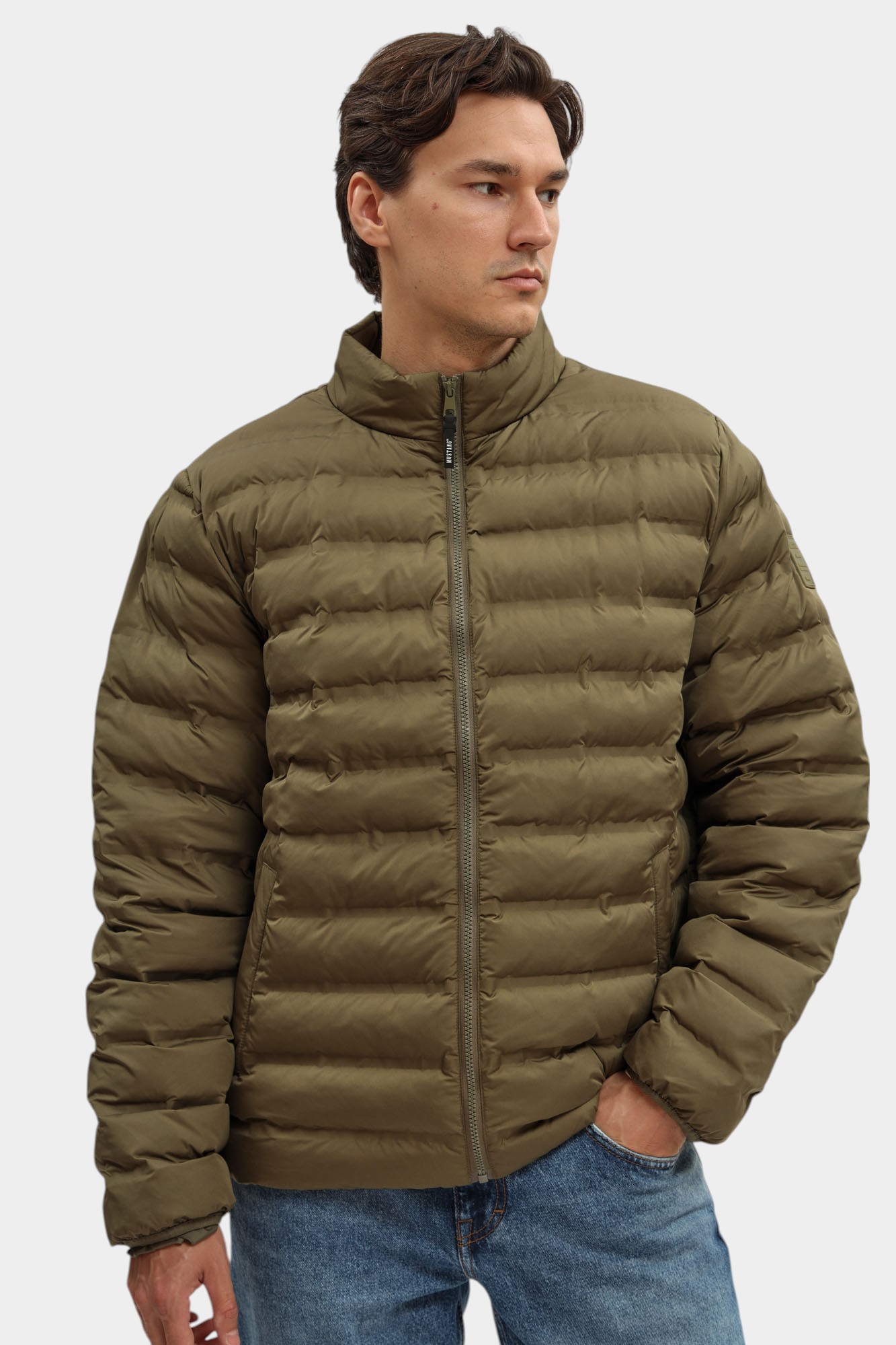 1016890 Куртка лёгкая Mustang Зеленый