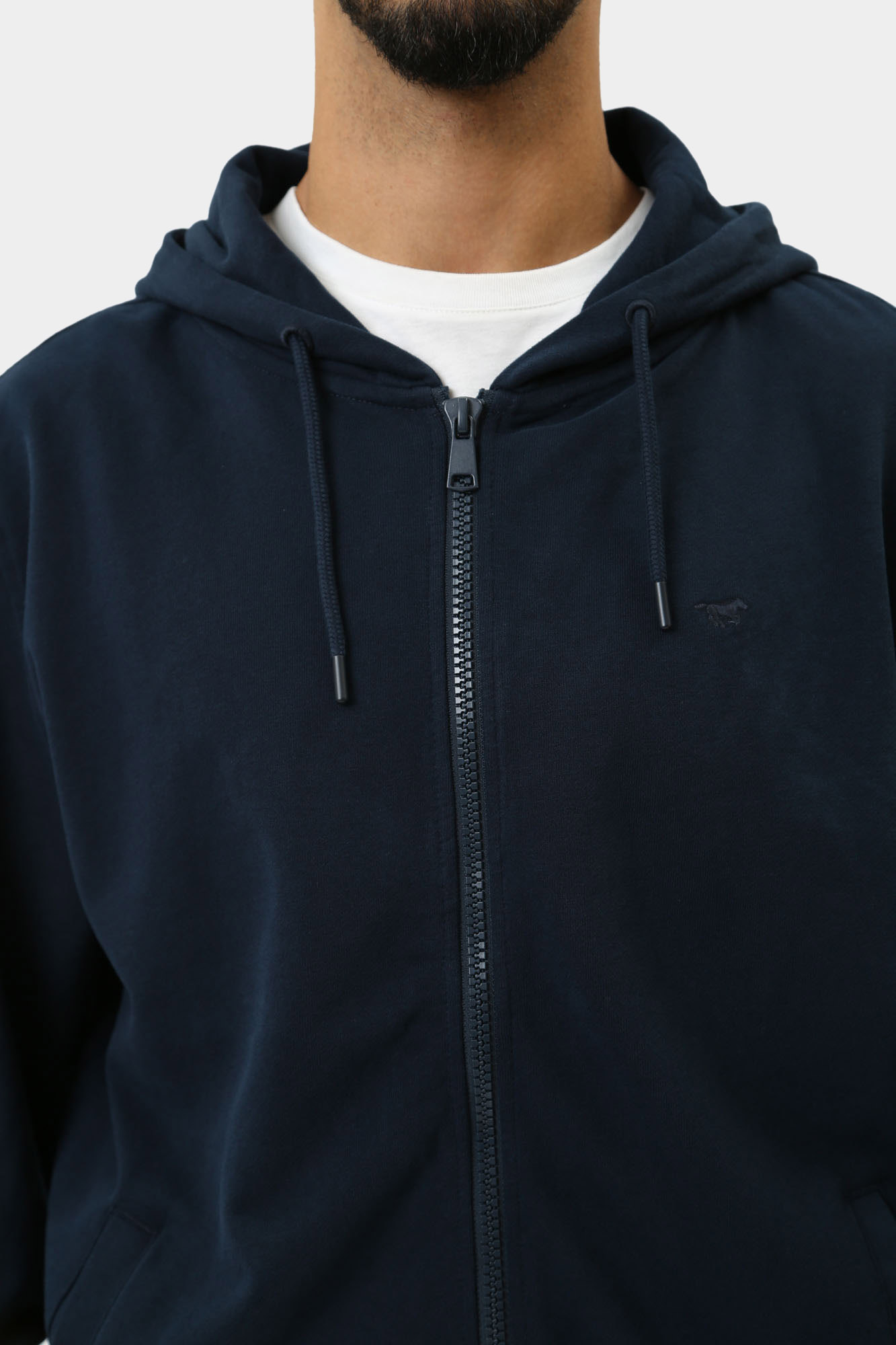 1015631 Толстовка н/з Mustang Синий