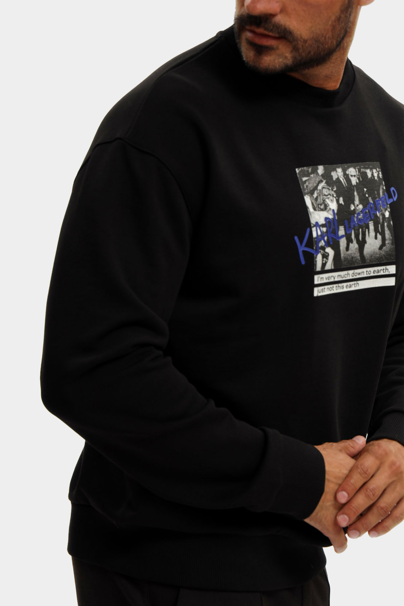 553904_705110 Свитшот Karl Lagerfeld Черный