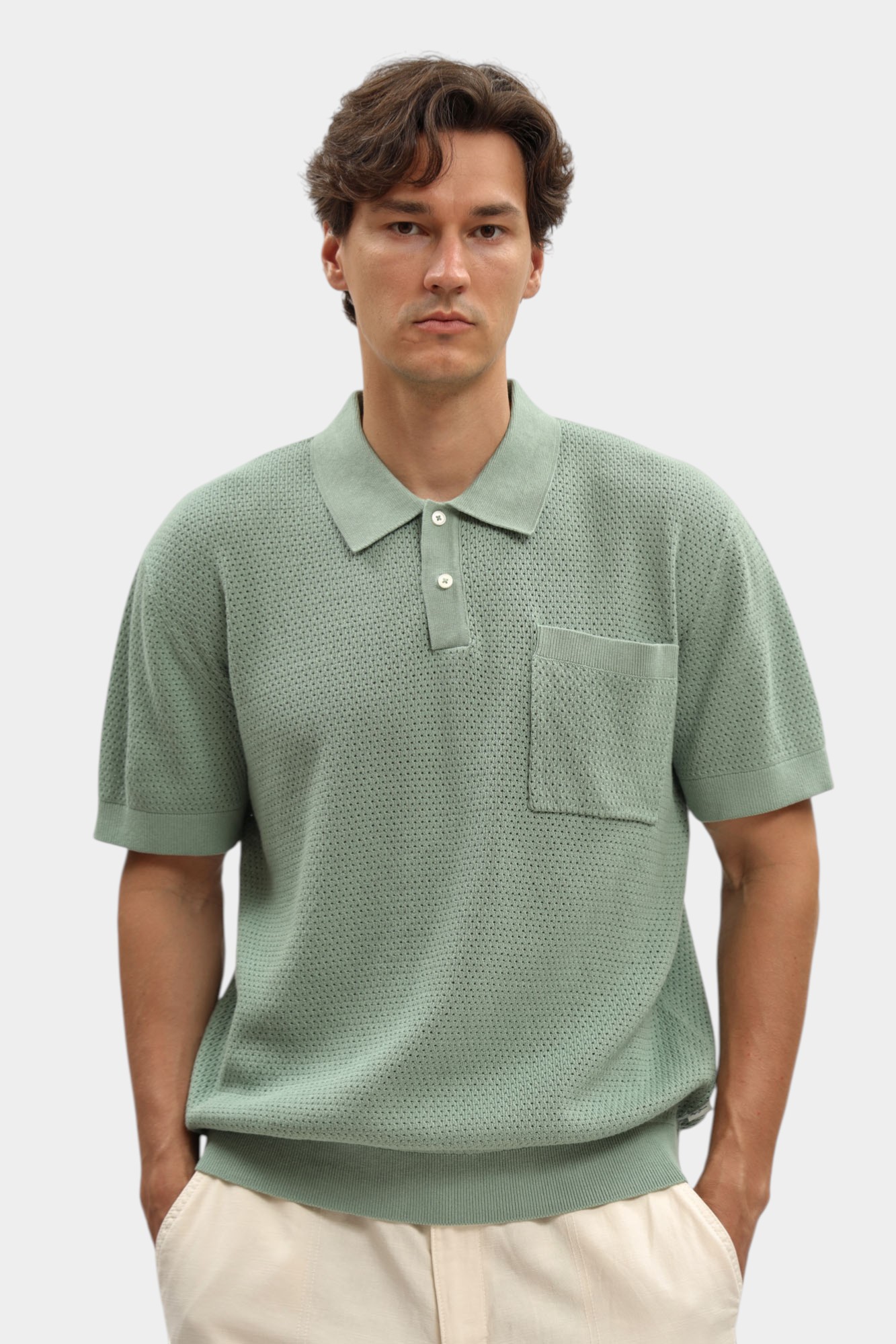 PM702536 Поло Pepe Jeans Зеленый