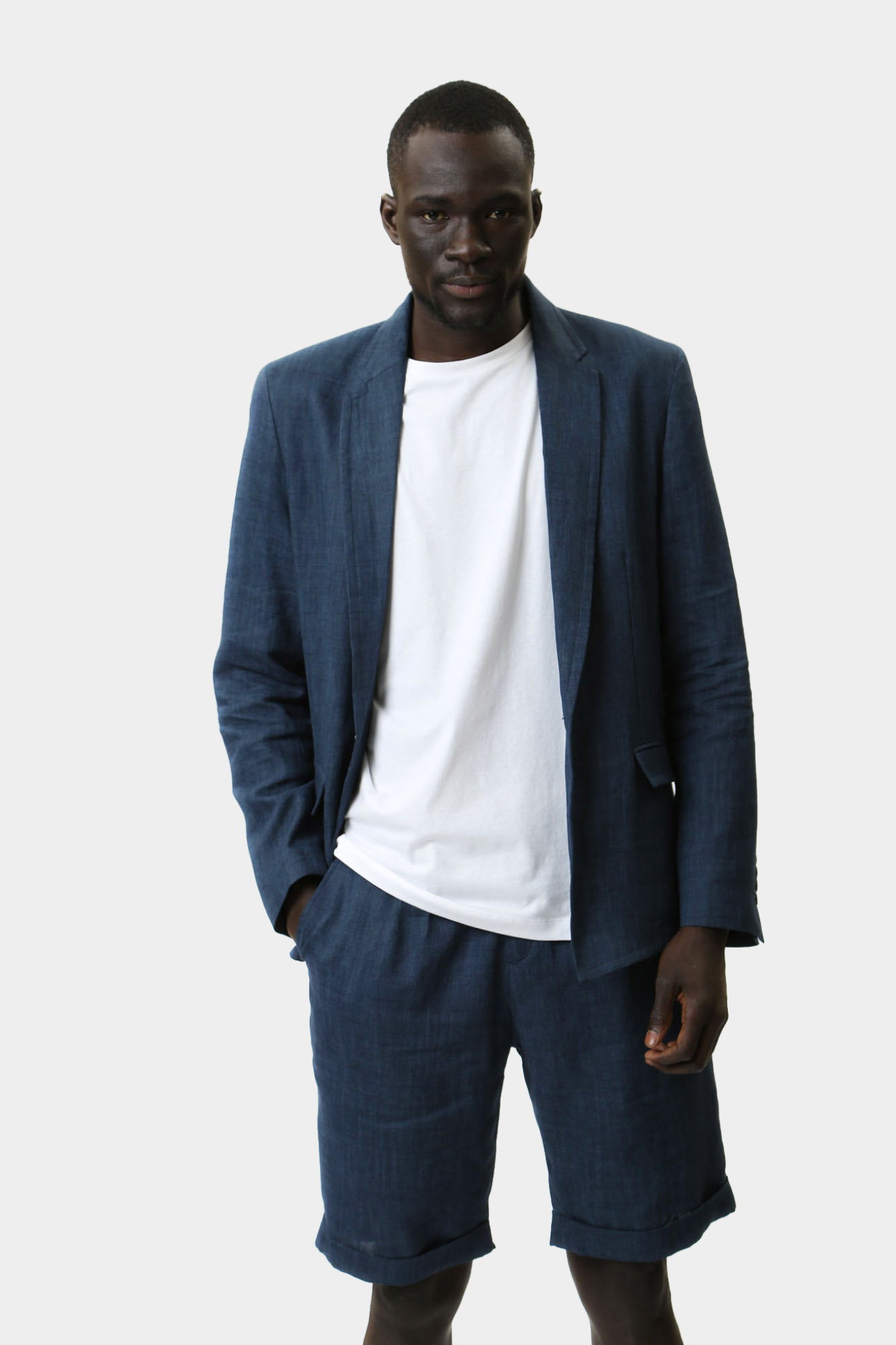 BMJ0128 Пиджак Bikkembergs Синий