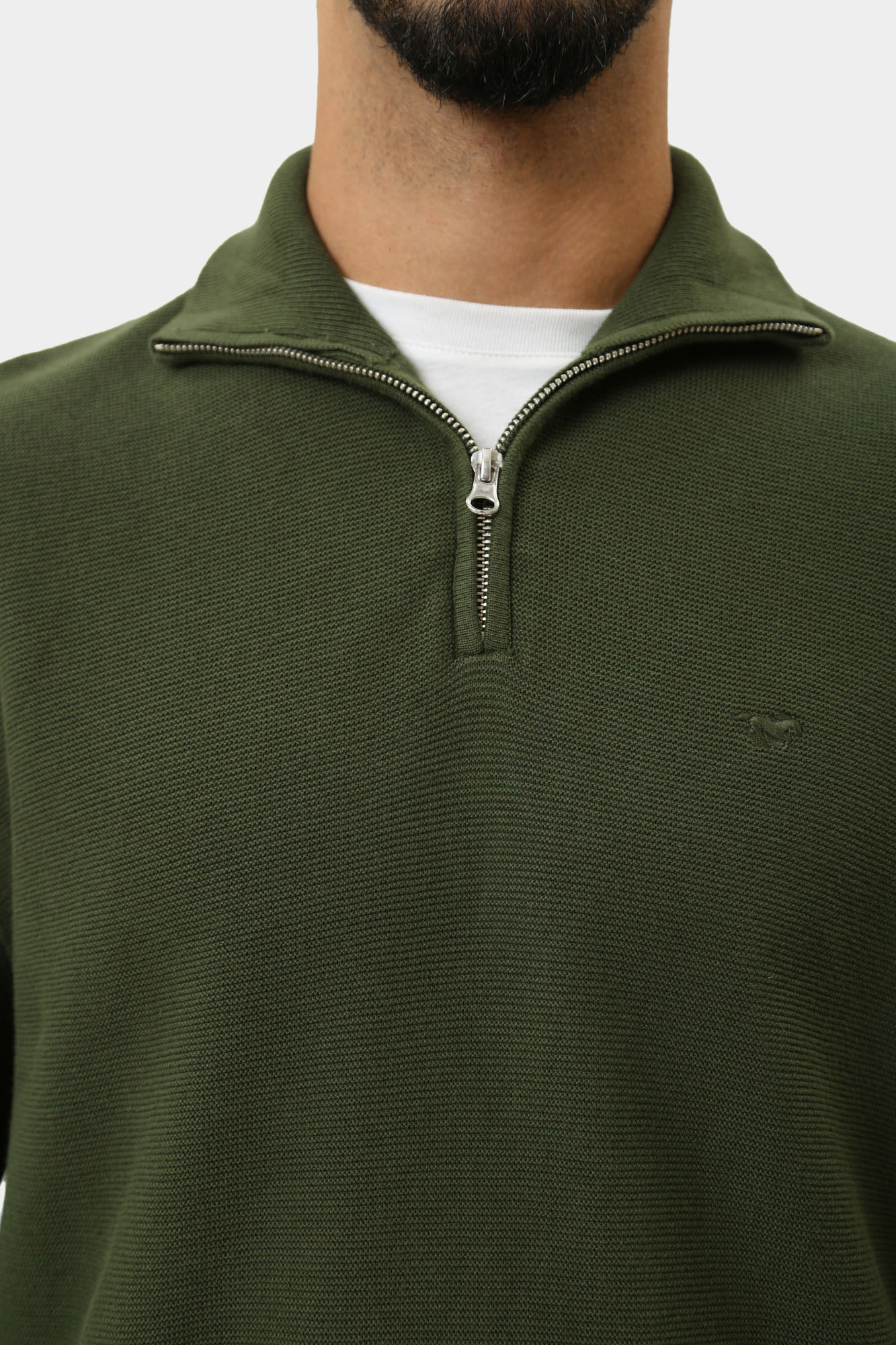 1015474 Джемпер Mustang Зеленый