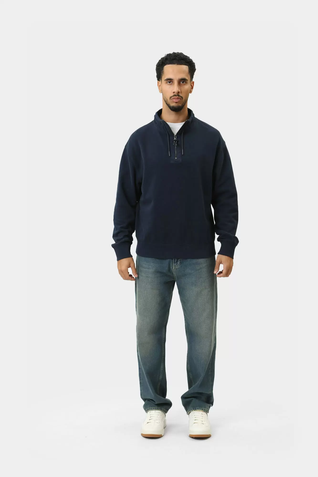 1015636 Свитшот Mustang Синий