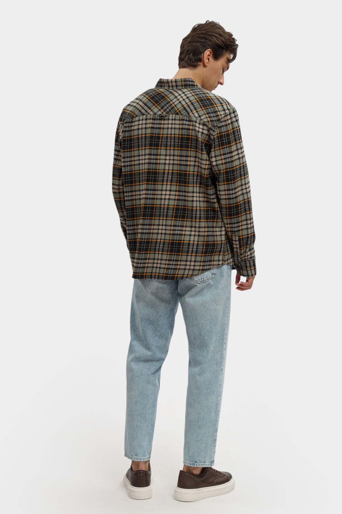 1016954 Рубашка Mustang Зеленый