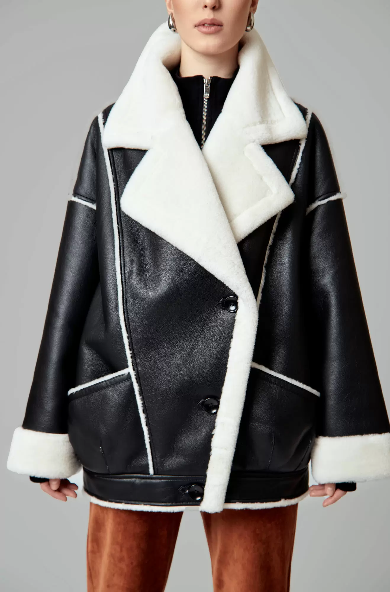 VW-PLO-2411 дубленка van mich 