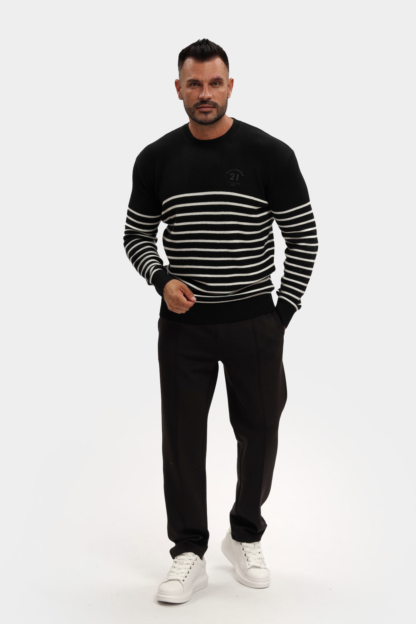 553305_655029 Джемпер Karl Lagerfeld Черный