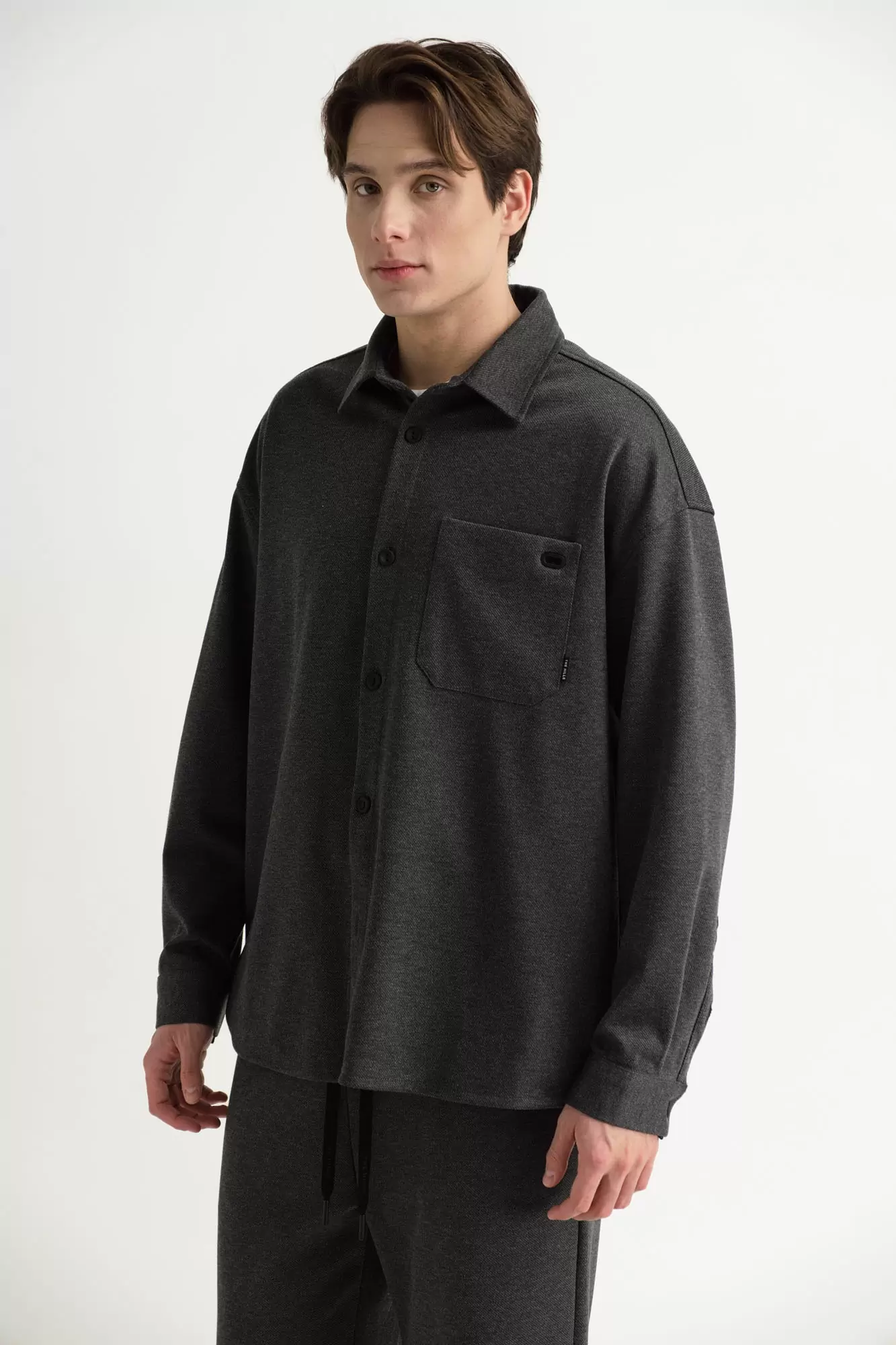 M-242-TH-56-0055 Рубашка д/р The Hills Черный