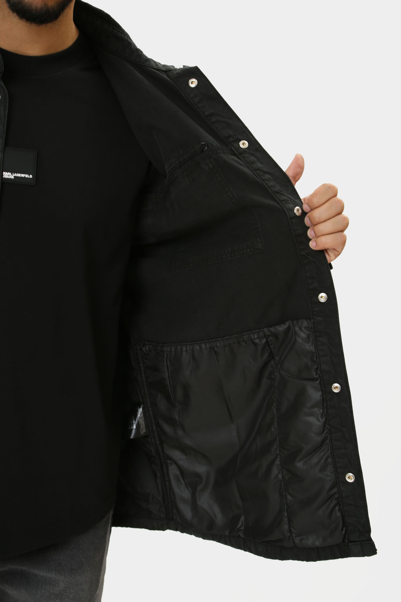 245D1403 Куртка Karl Lagerfeld Jeans Черный