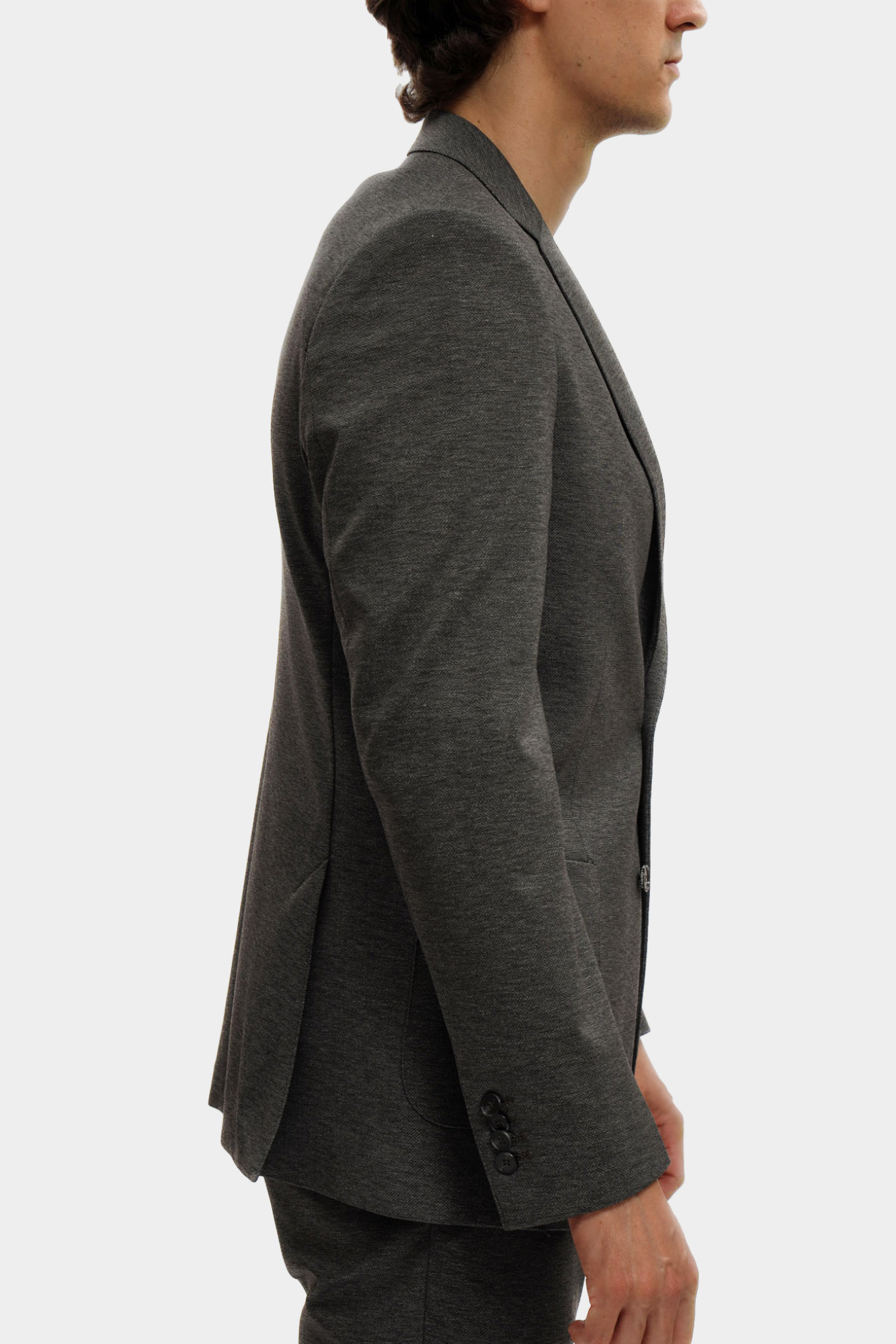 553021_155280 Пиджак классический Karl Lagerfeld Серый